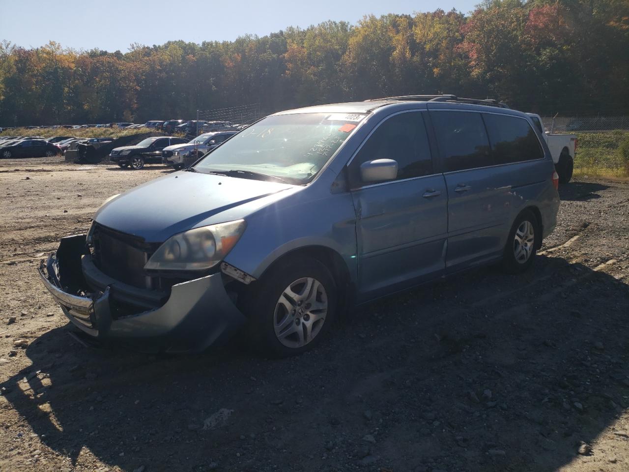 honda odyssey 2005 5fnrl386x5b113603