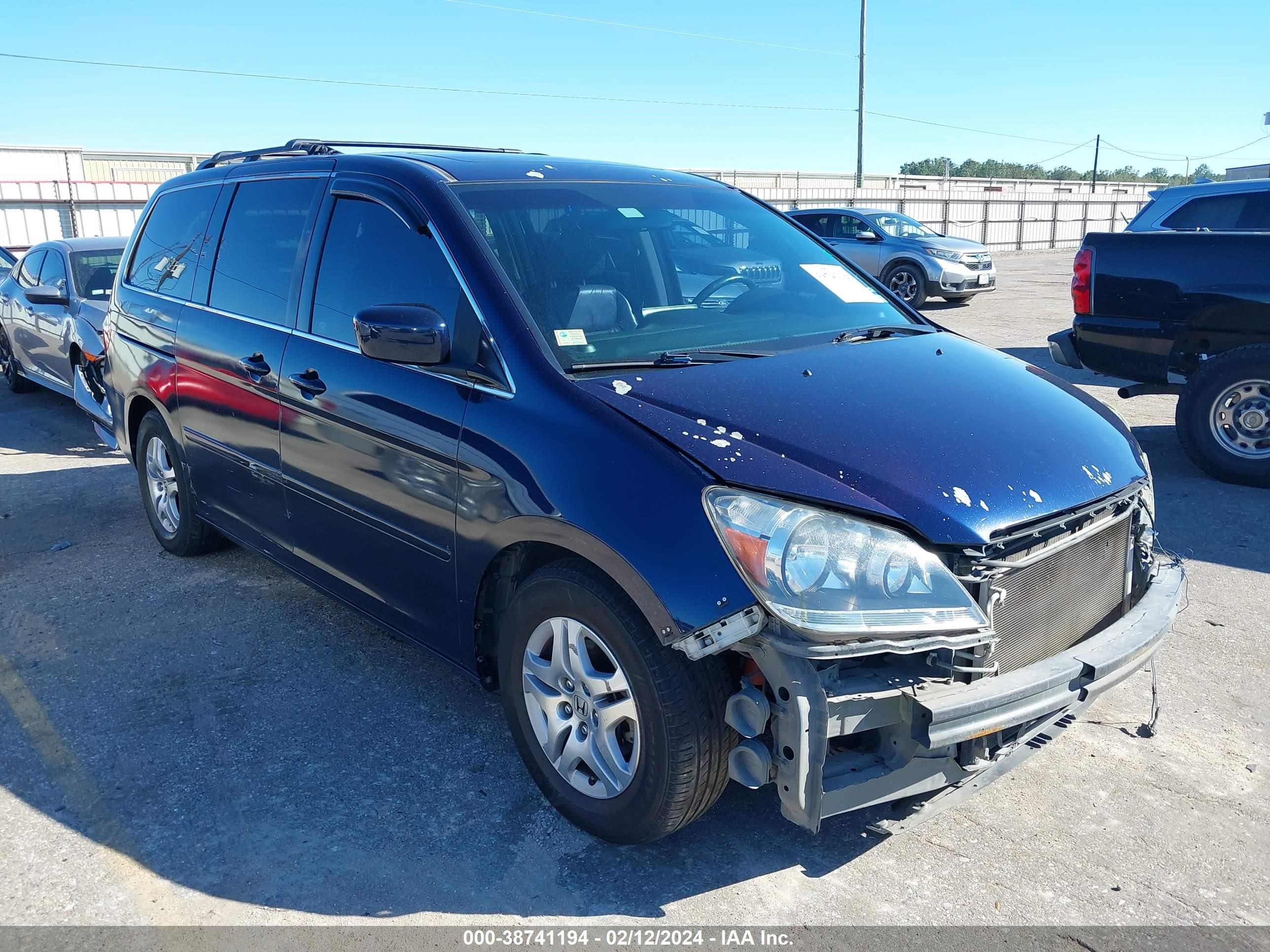 honda odyssey 2007 5fnrl386x7b113989