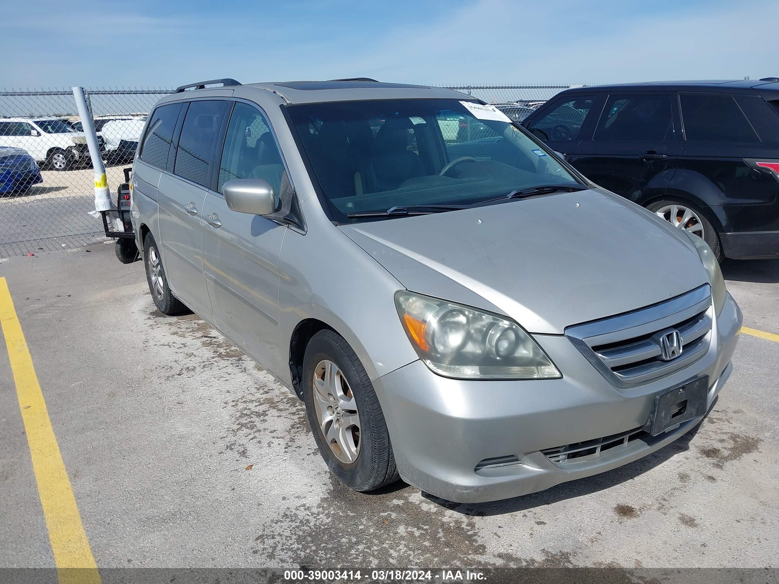 honda odyssey 2005 5fnrl38705b067501