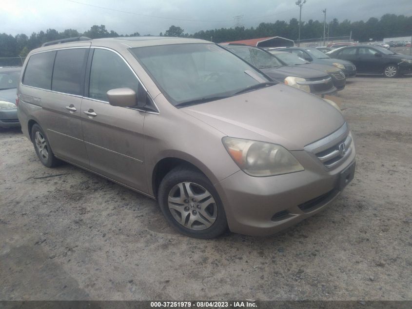 honda odyssey 2006 5fnrl38706b458455