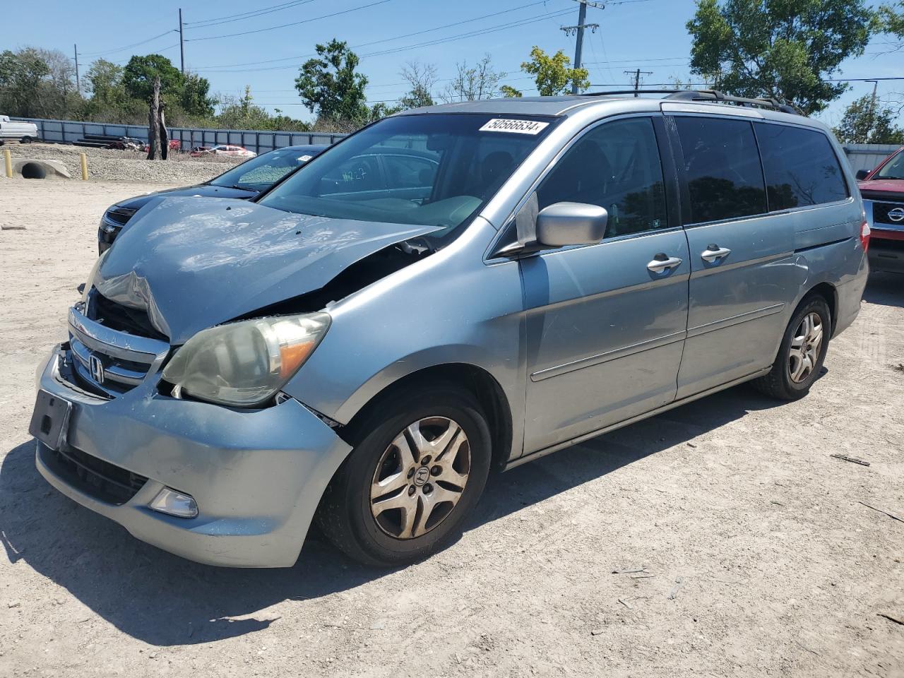 honda odyssey 2007 5fnrl38707b129529