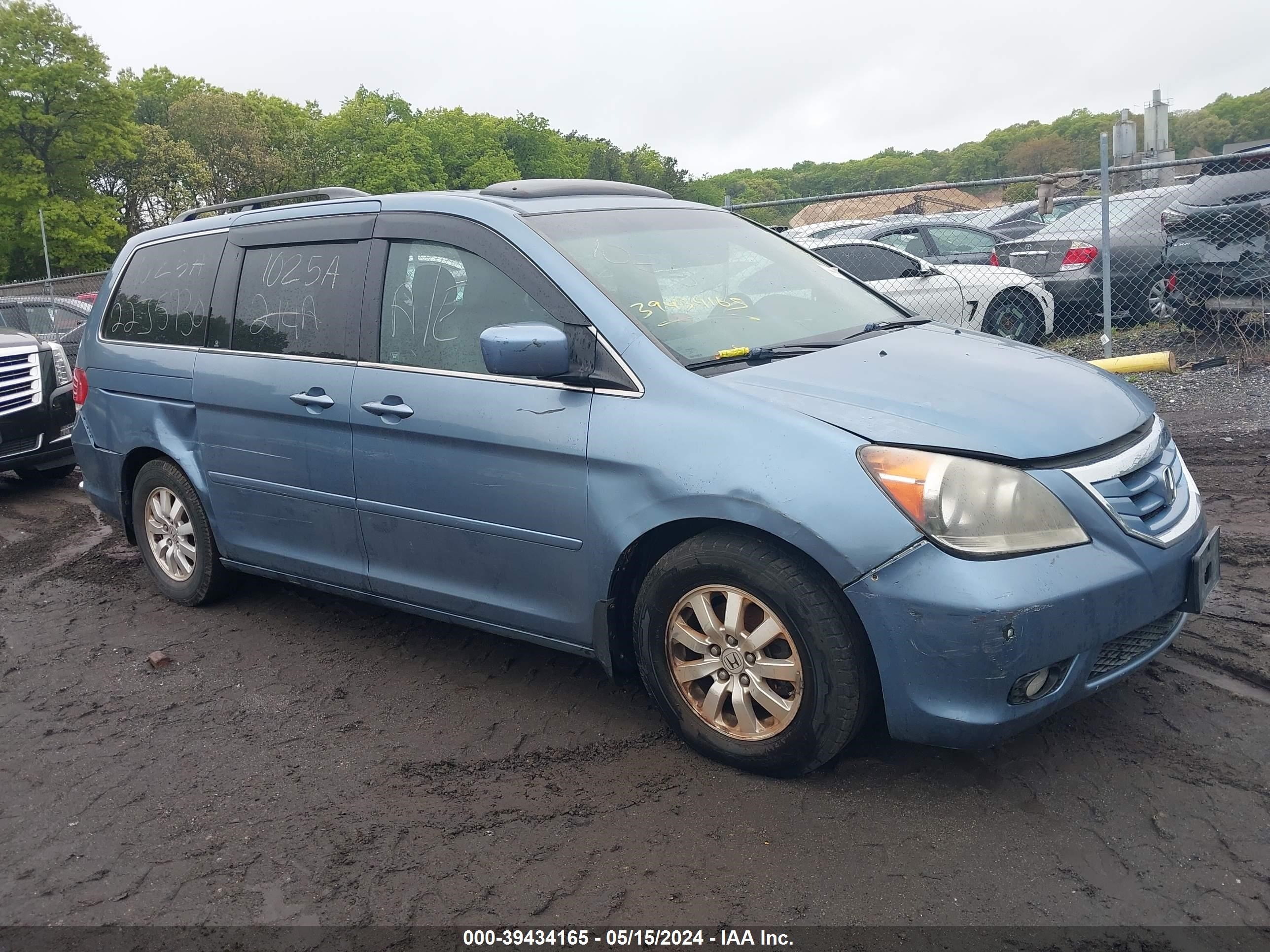 honda odyssey 2008 5fnrl38708b058107