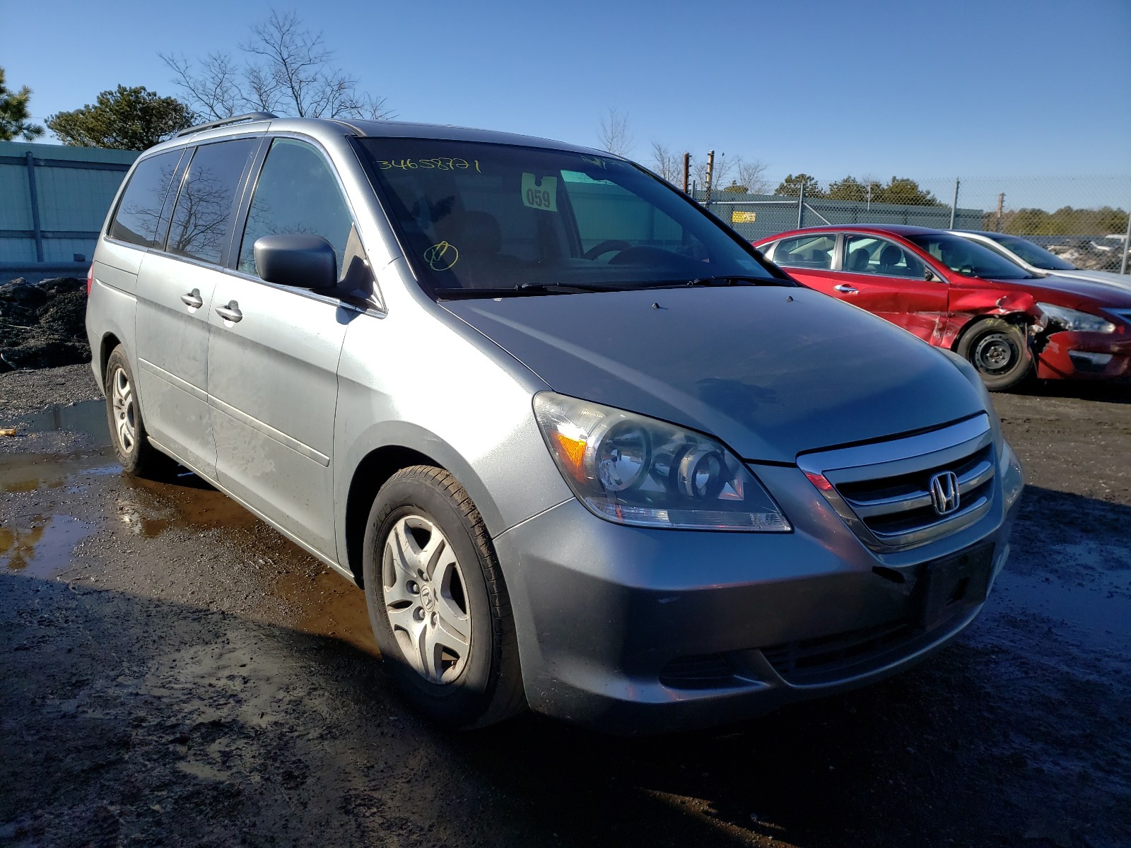 honda odyssey ex 2007 5fnrl38717b106728