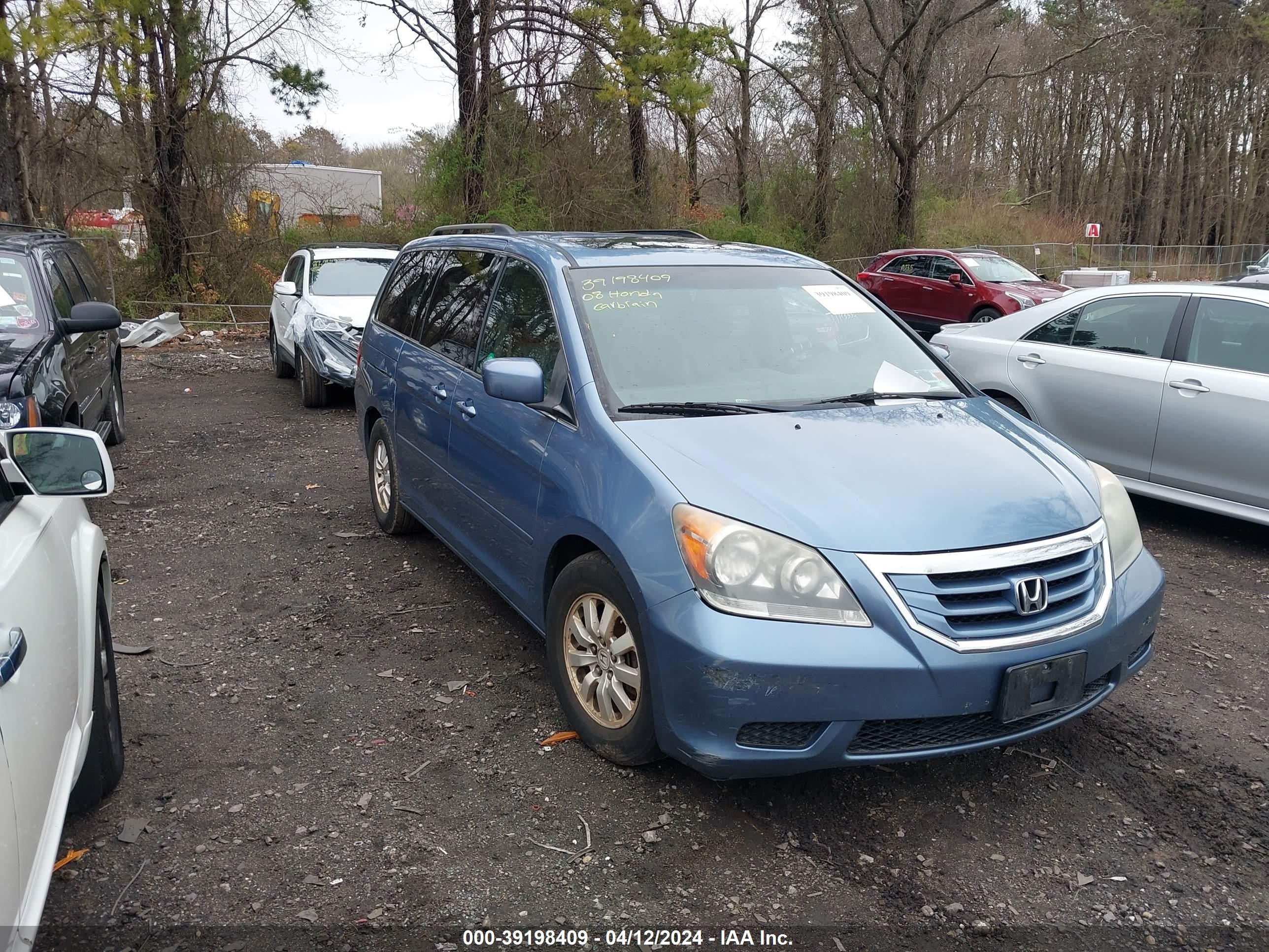 honda odyssey 2008 5fnrl38718b025309