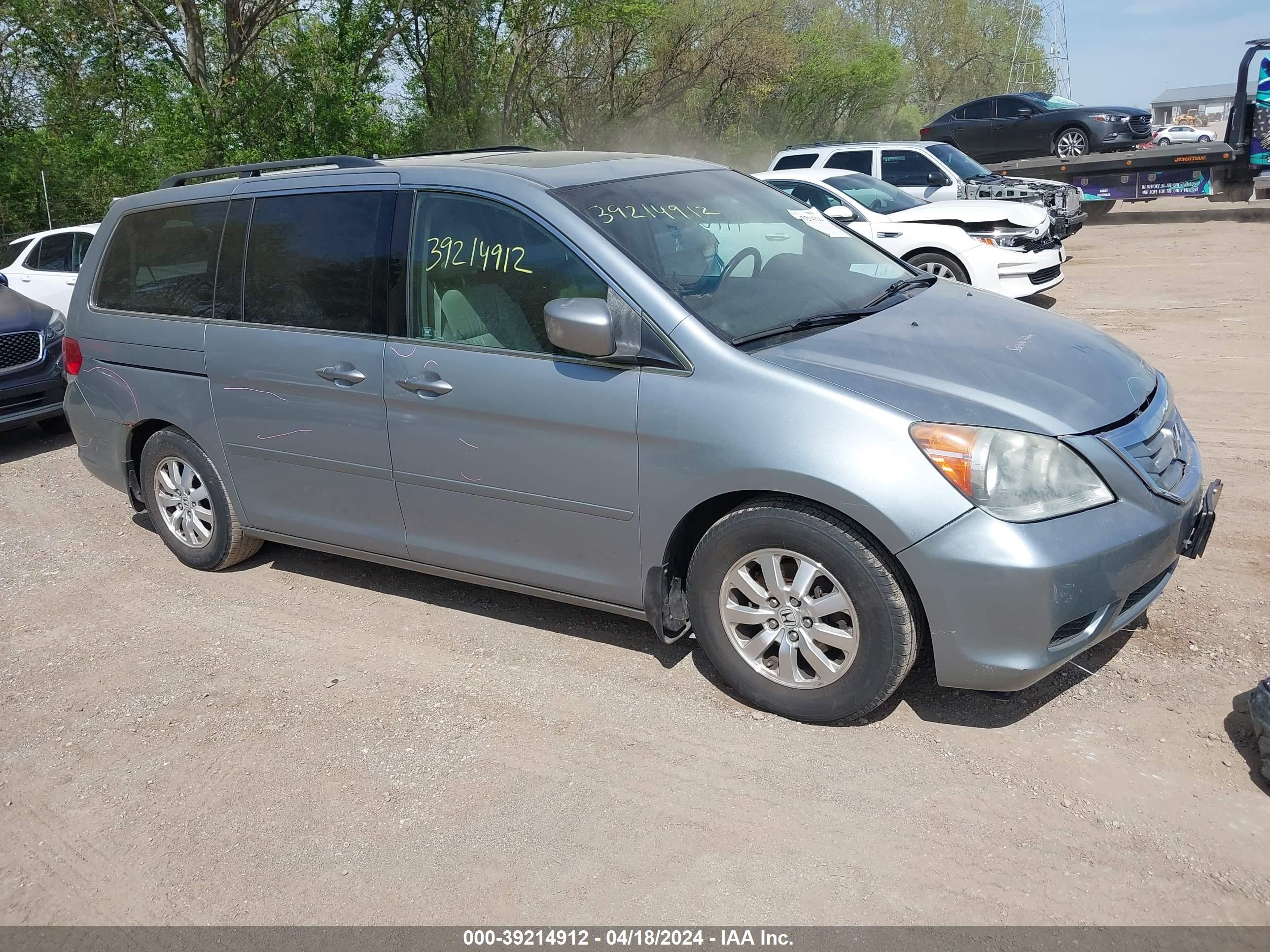 honda odyssey 2009 5fnrl38719b022511