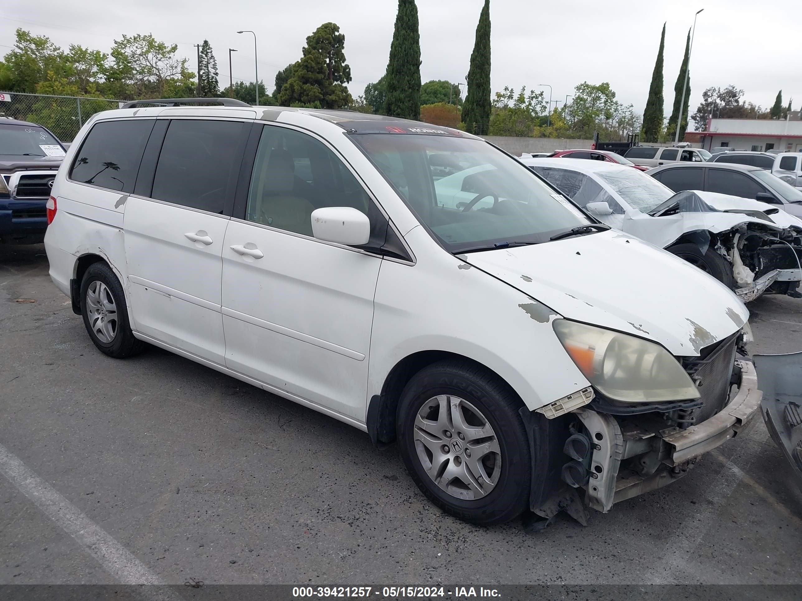 honda odyssey 2007 5fnrl38727b061881