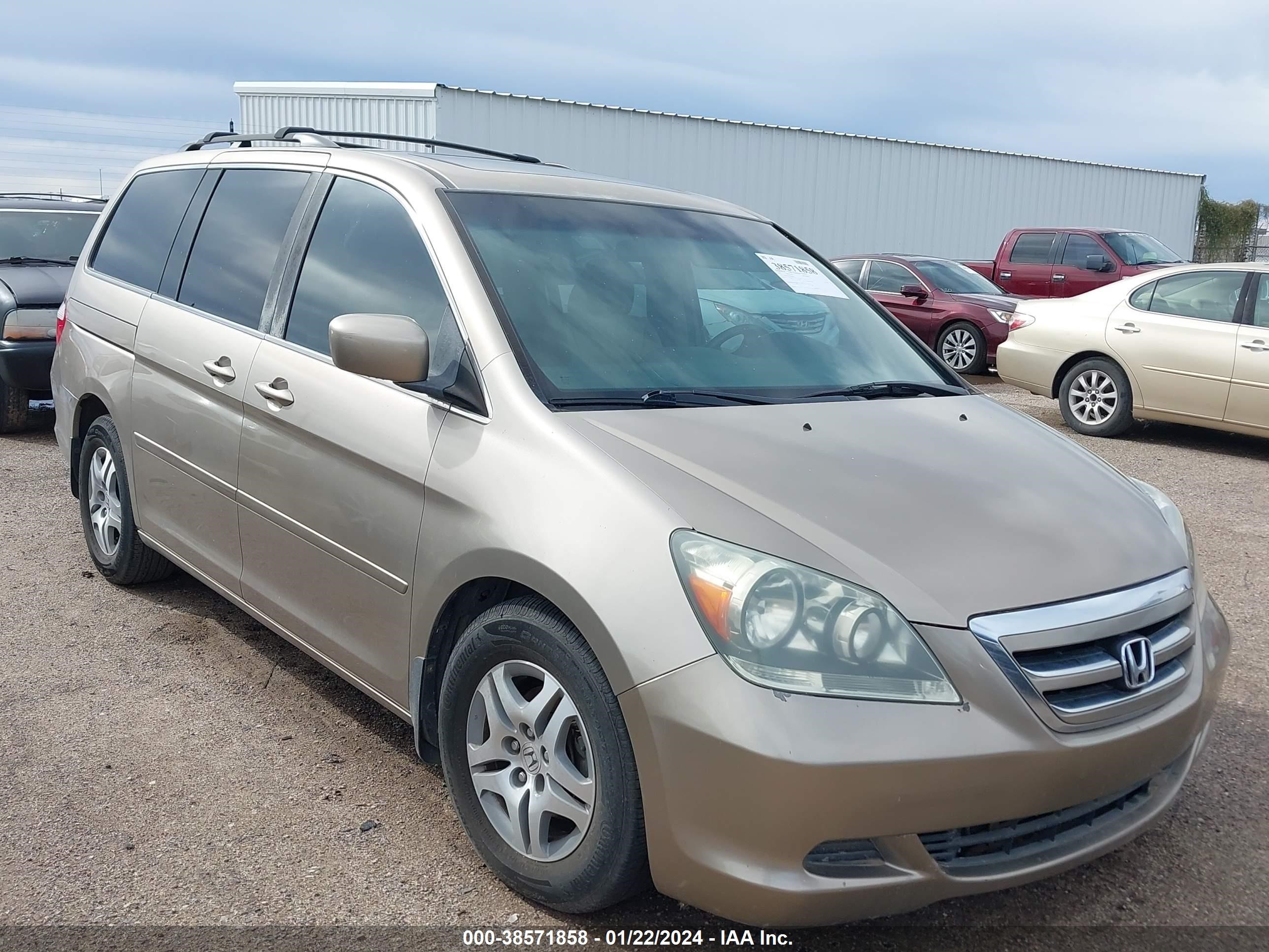 honda odyssey 2007 5fnrl38727b422168