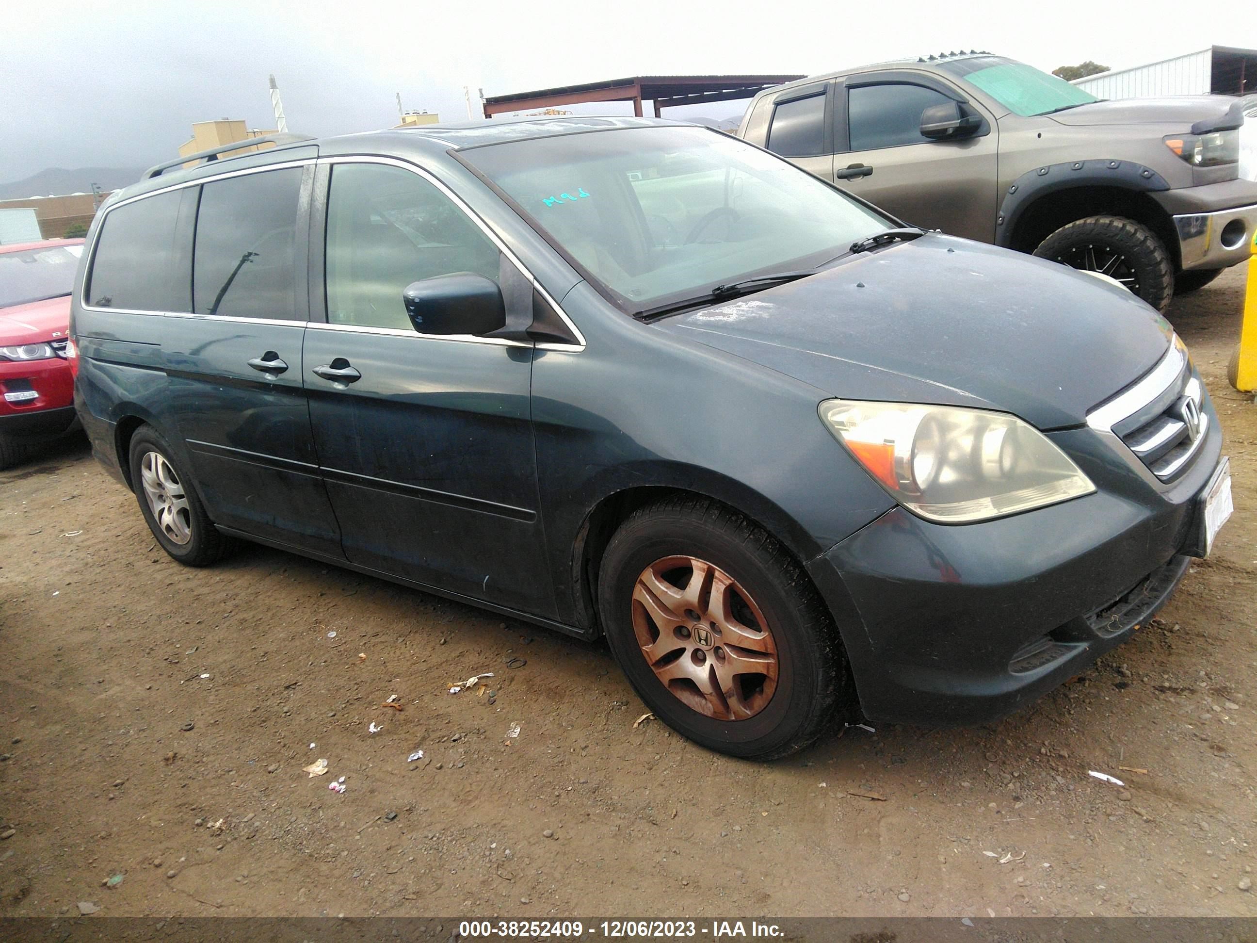 honda odyssey 2005 5fnrl38735b130381