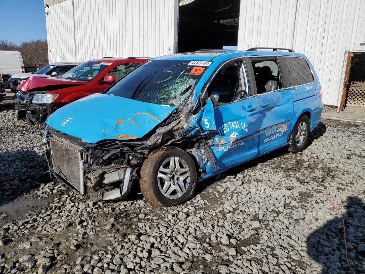 honda odyssey 2006 5fnrl38736b084164