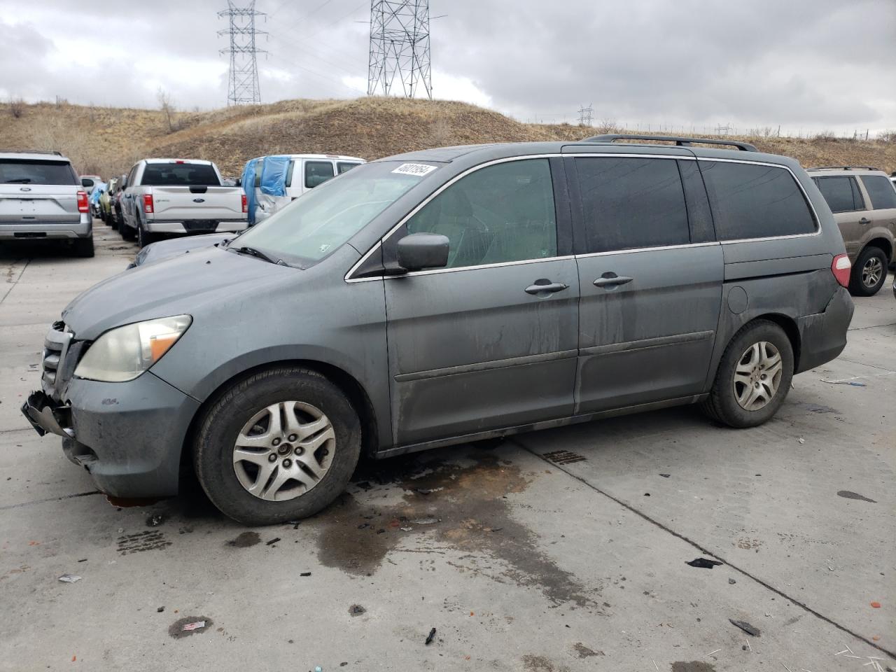 honda odyssey 2007 5fnrl38737b083520