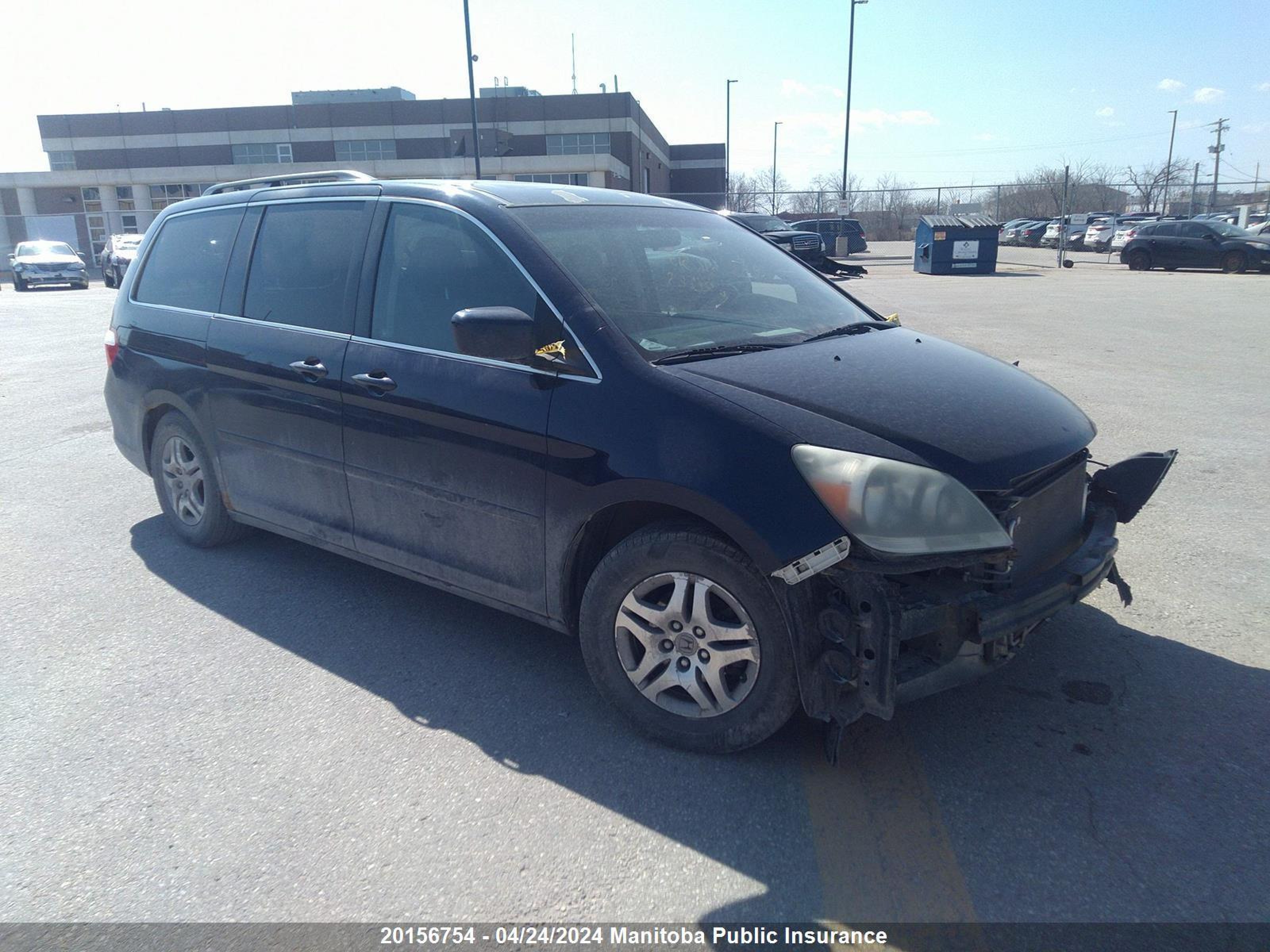 honda odyssey 2007 5fnrl38747b054205