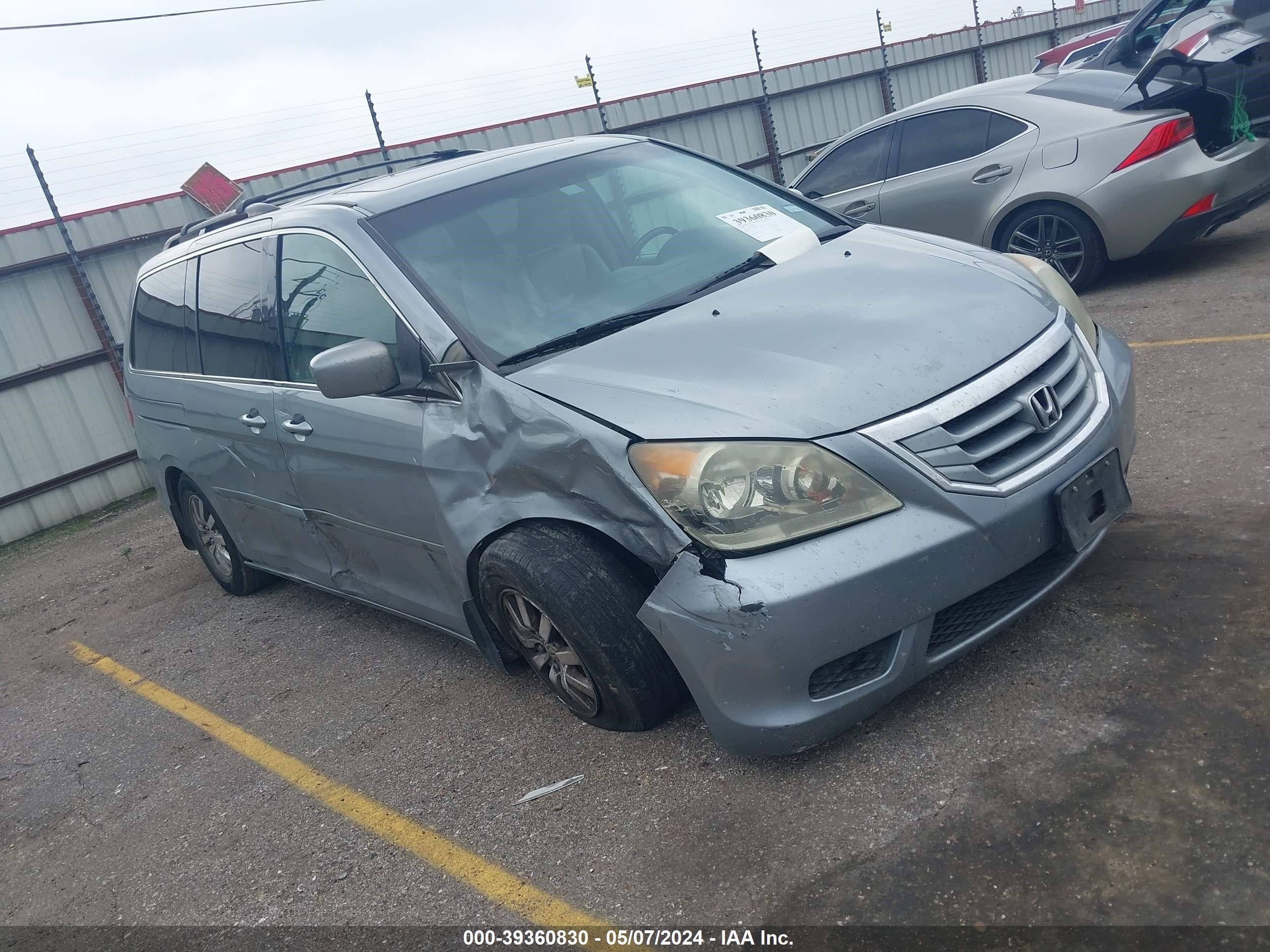 honda odyssey 2009 5fnrl38749b029307