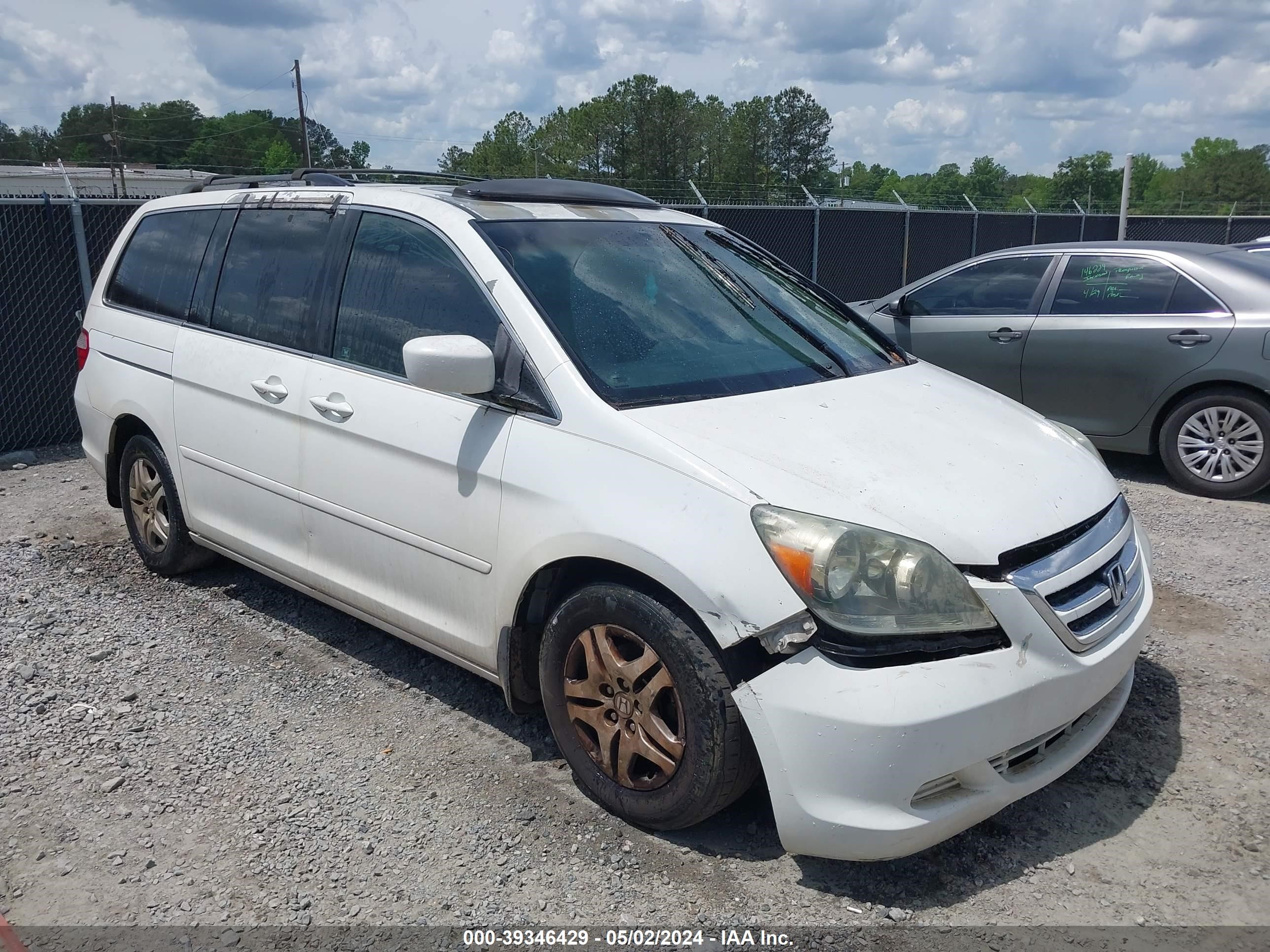 honda odyssey 2005 5fnrl38755b133900