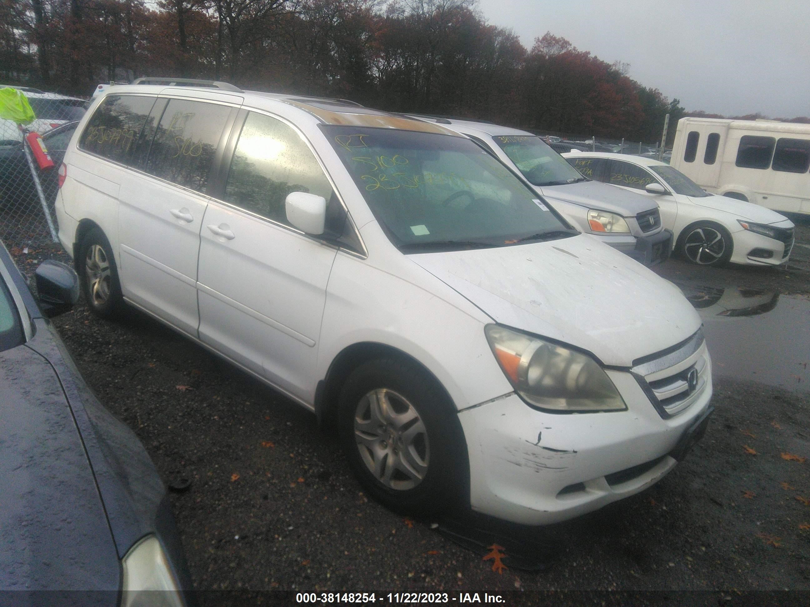 honda odyssey 2006 5fnrl38756b064255