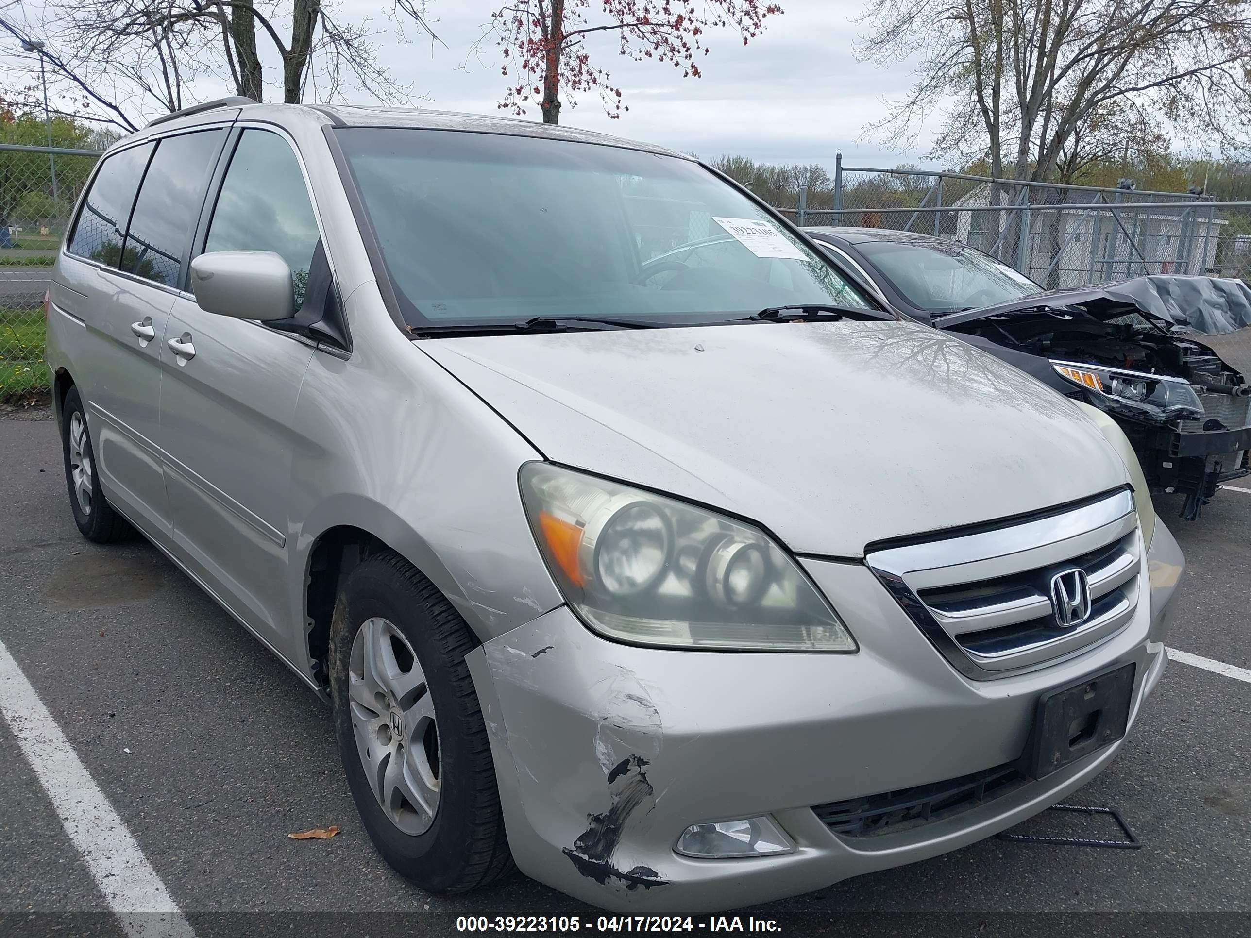 honda odyssey 2006 5fnrl38766b000449