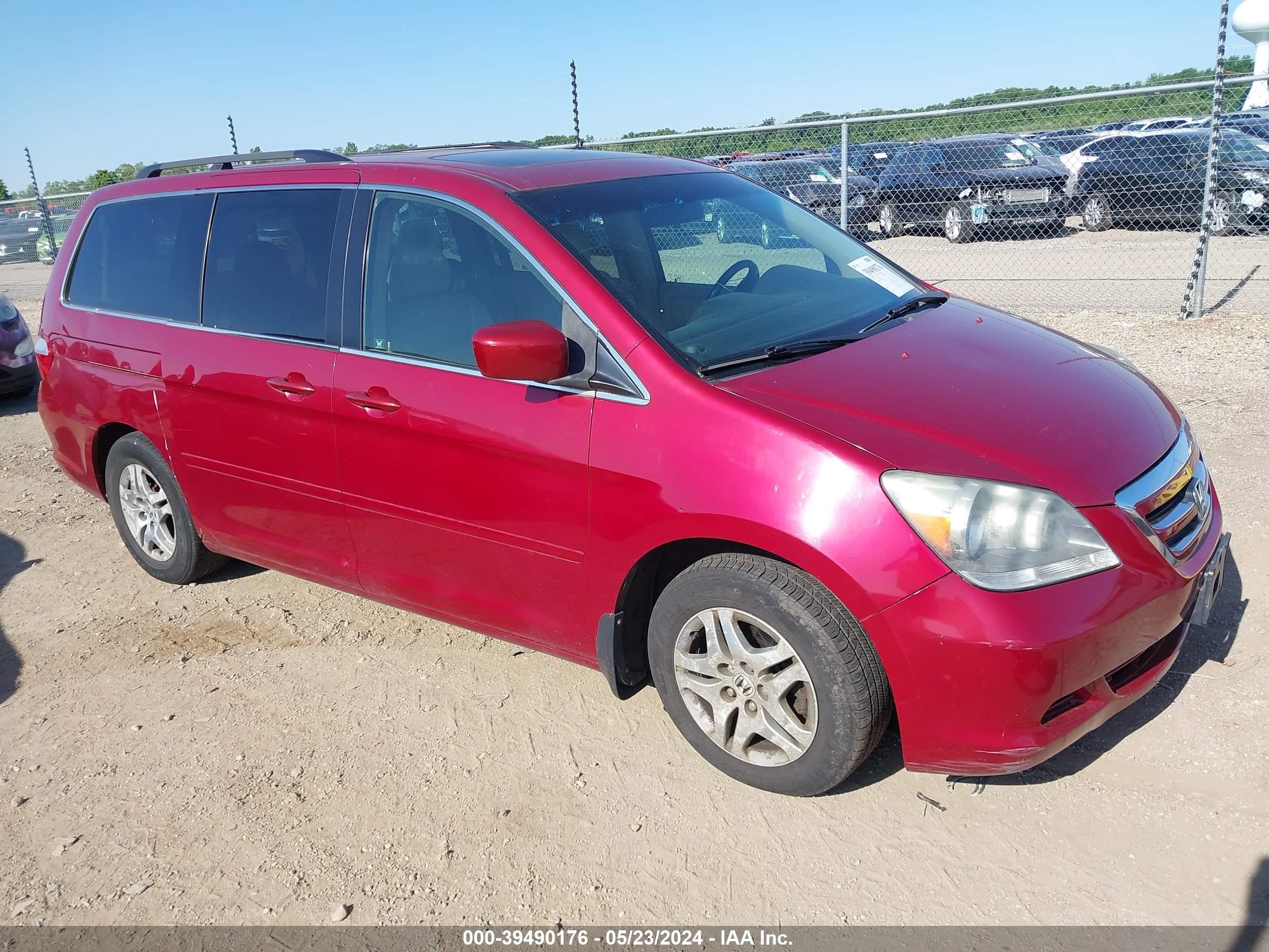 honda odyssey 2006 5fnrl38766b083378