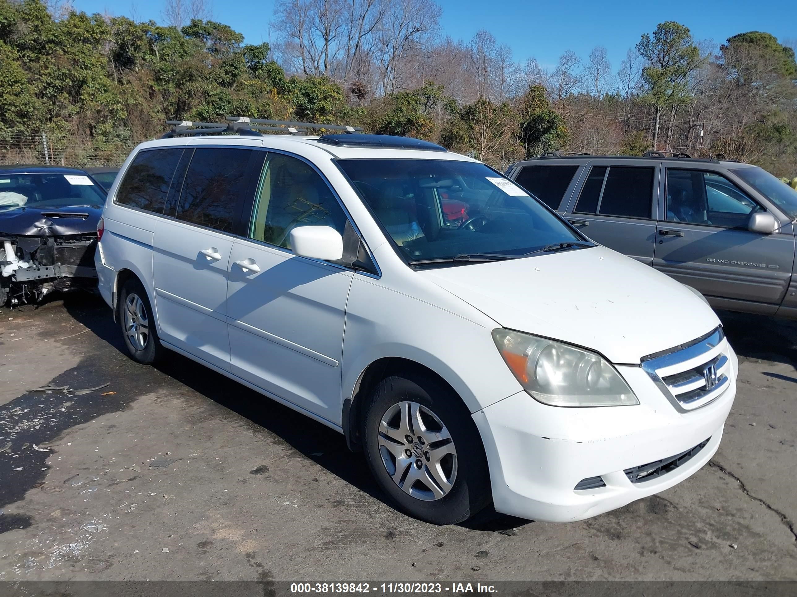 honda odyssey 2006 5fnrl38766b431969