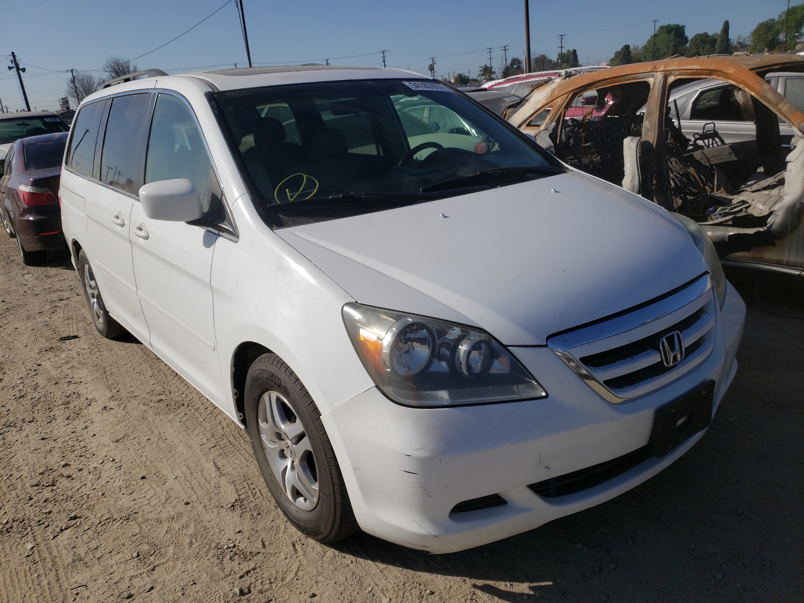 honda odyssey ex 2006 5fnrl38766b445967