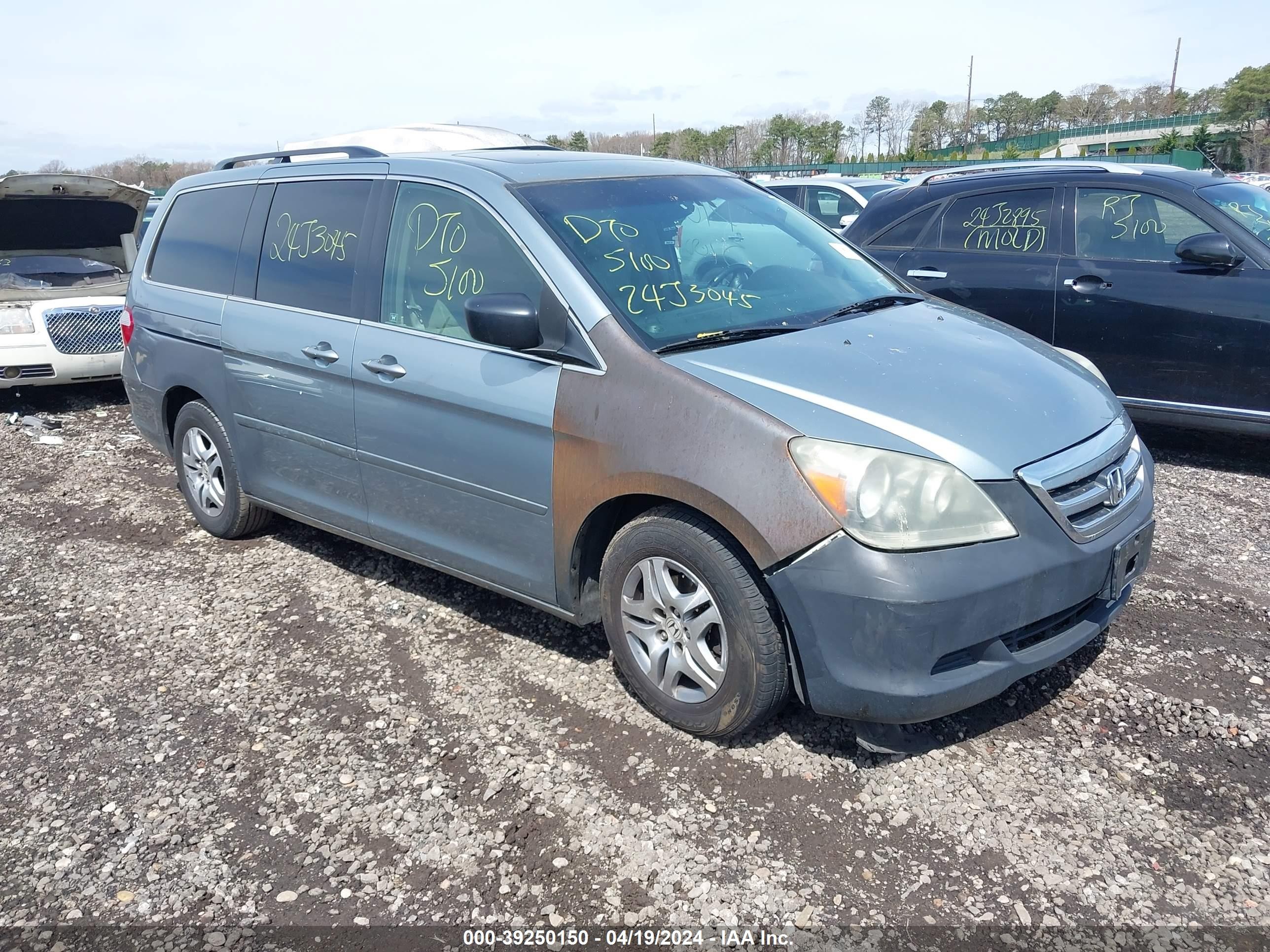 honda odyssey 2007 5fnrl38767b028379