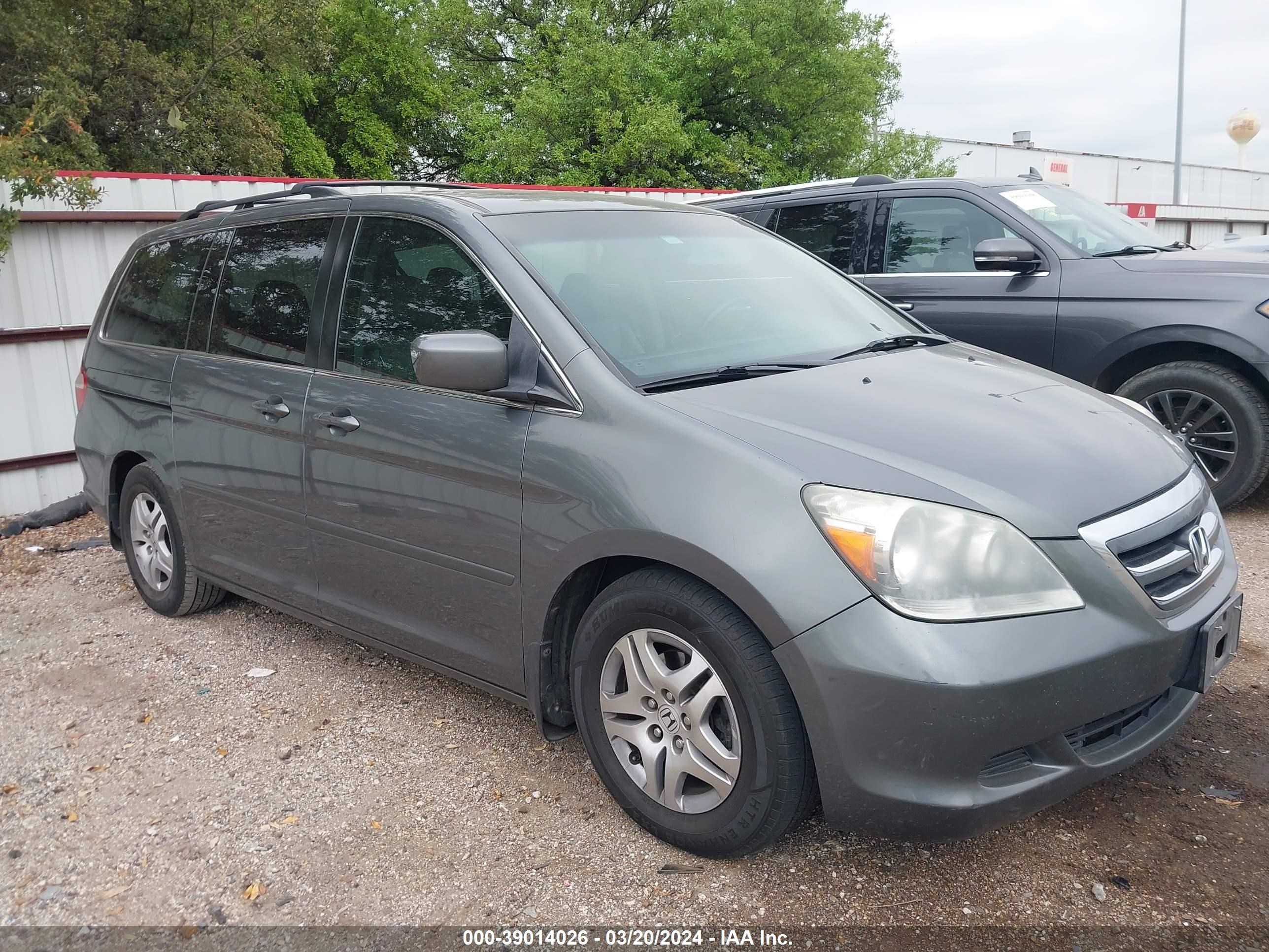 honda odyssey 2007 5fnrl38767b440320