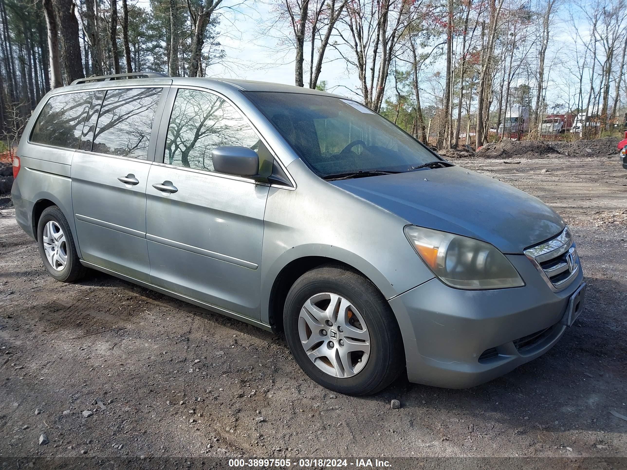 honda odyssey 2005 5fnrl38775b046001