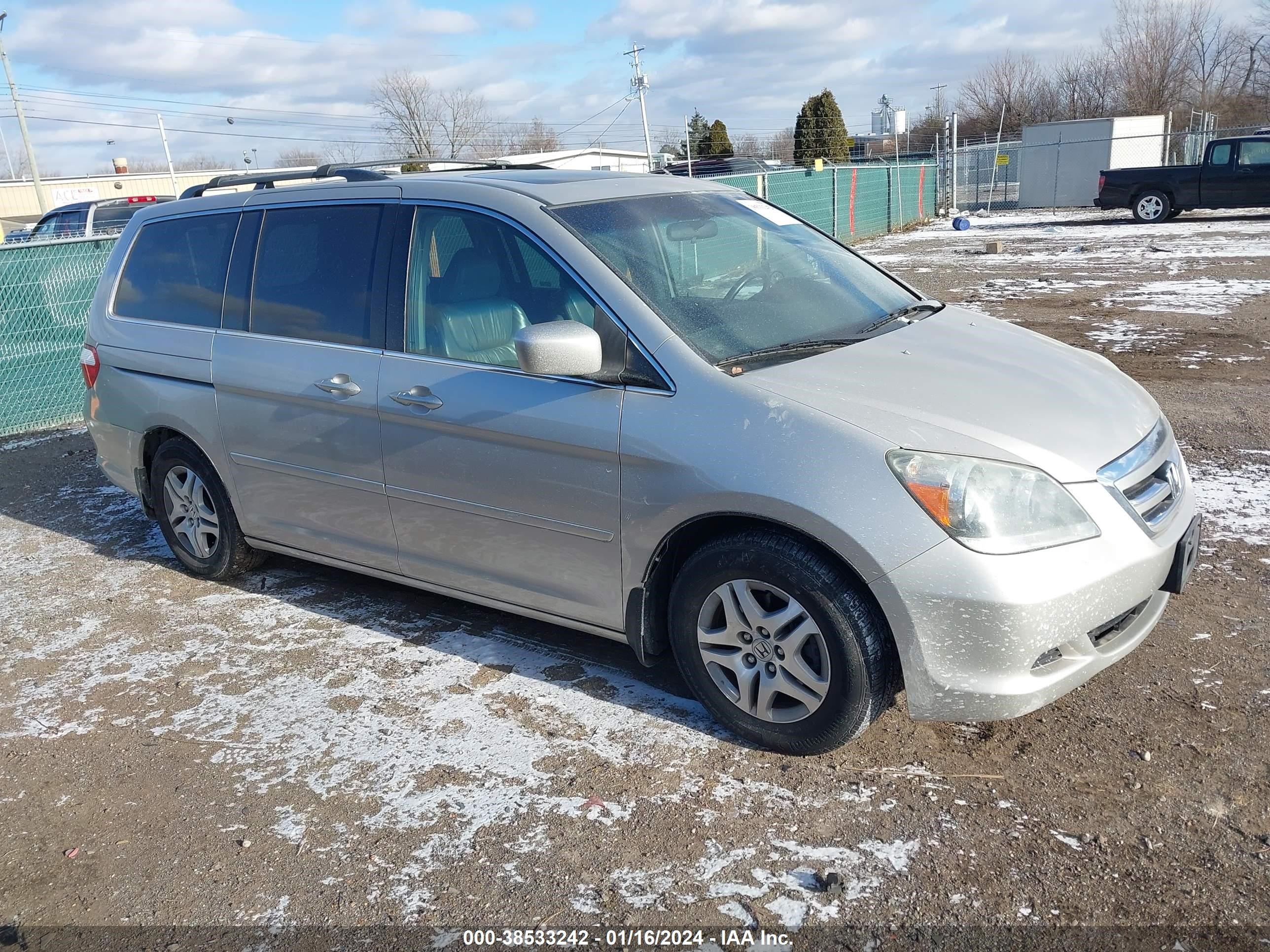 honda odyssey 2006 5fnrl38776b052477