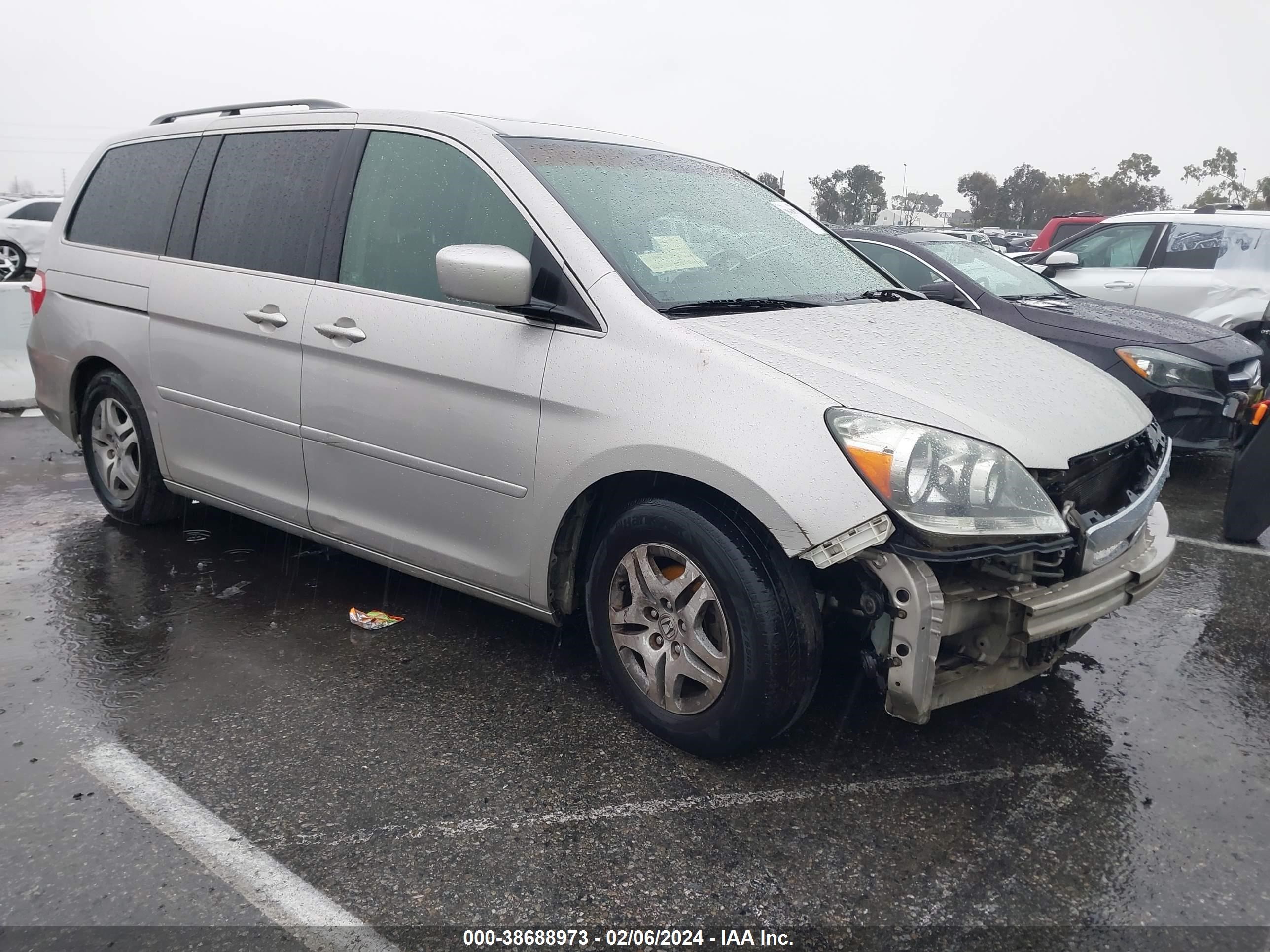 honda odyssey 2006 5fnrl38776b437568