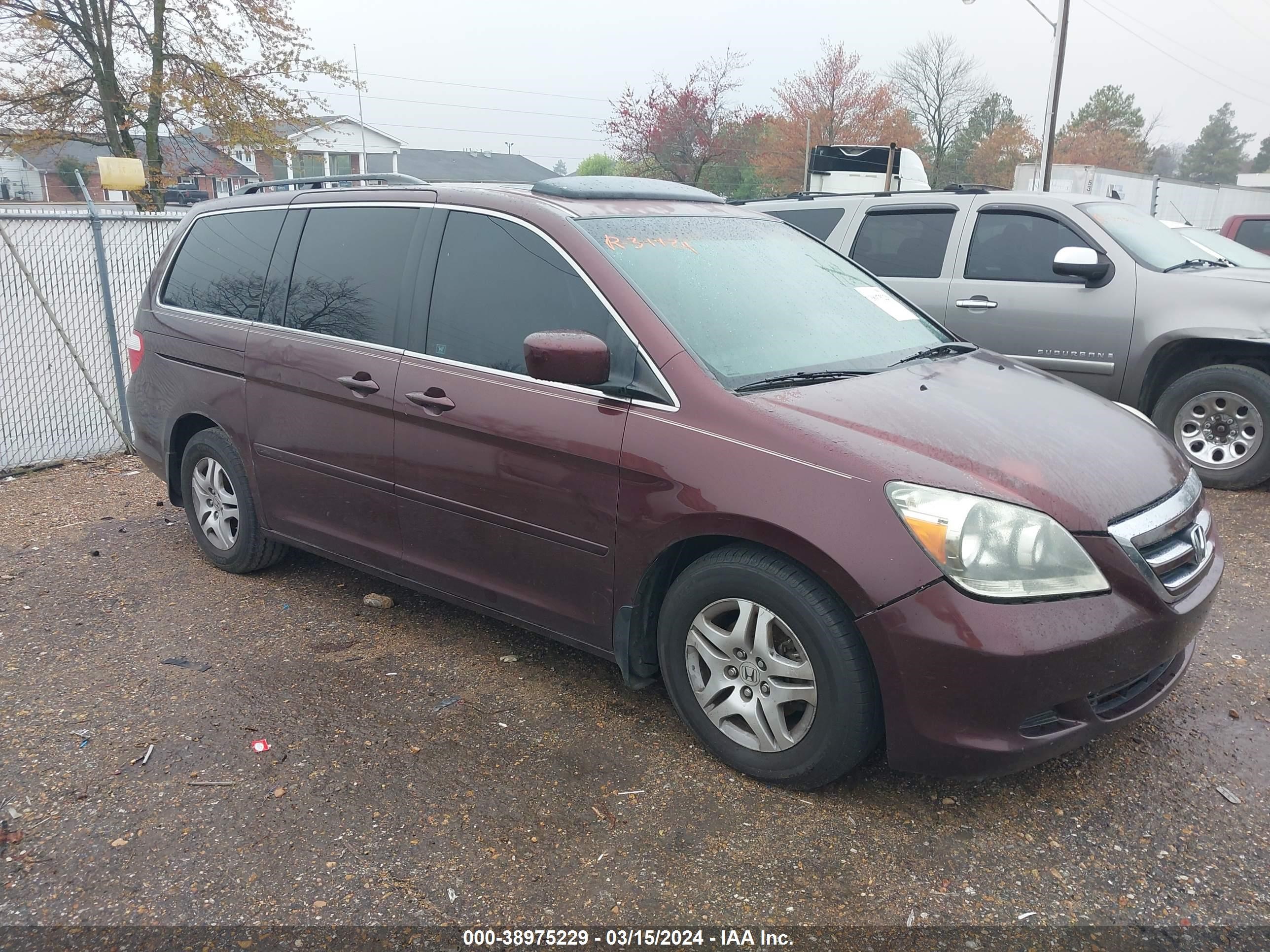 honda odyssey 2007 5fnrl38777b094729