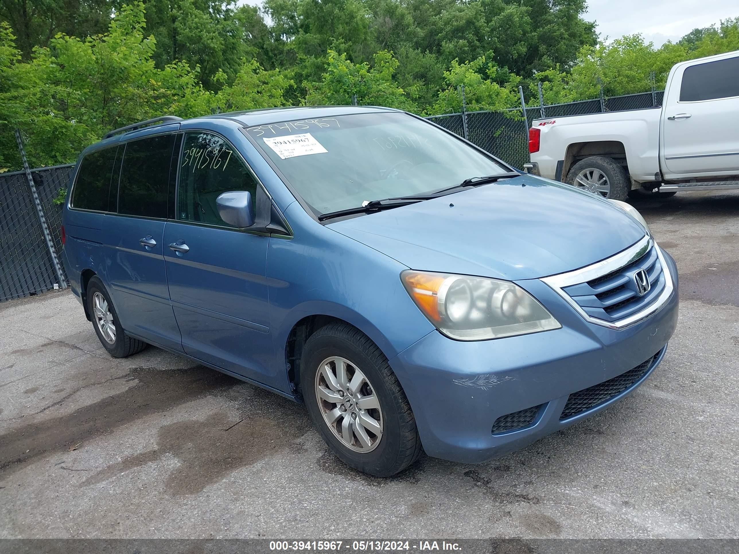 honda odyssey 2009 5fnrl38779b016163