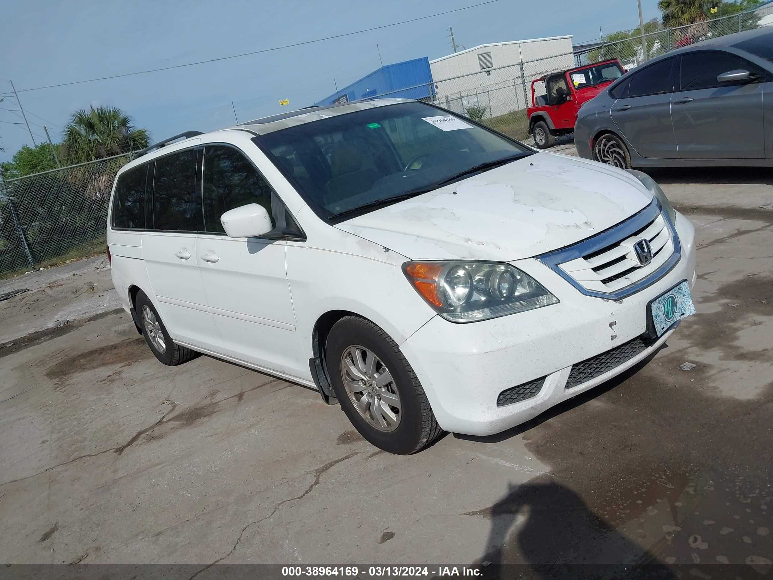 honda odyssey ex 2009 5fnrl38779b022254