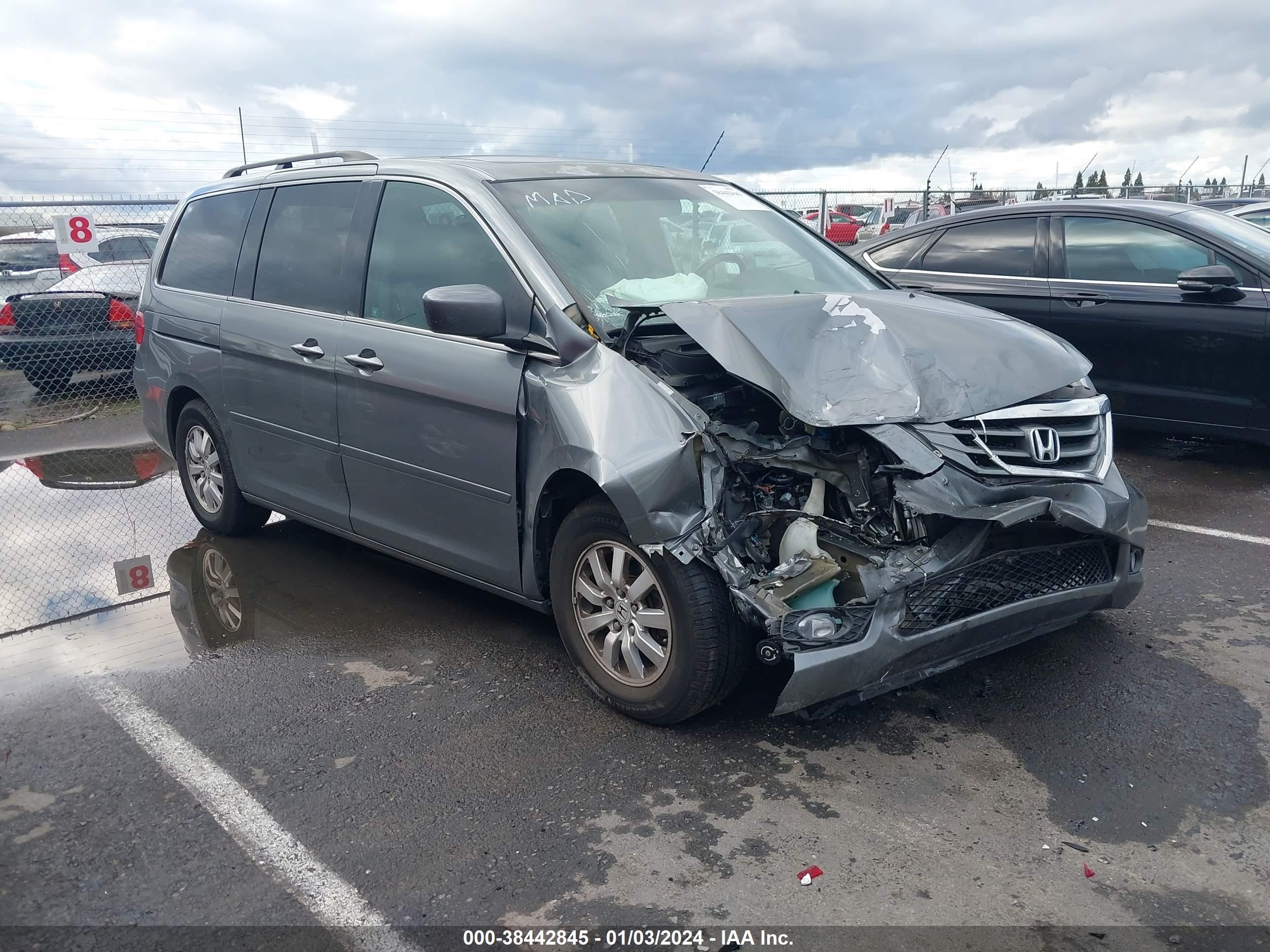 honda odyssey 2009 5fnrl38789b404082