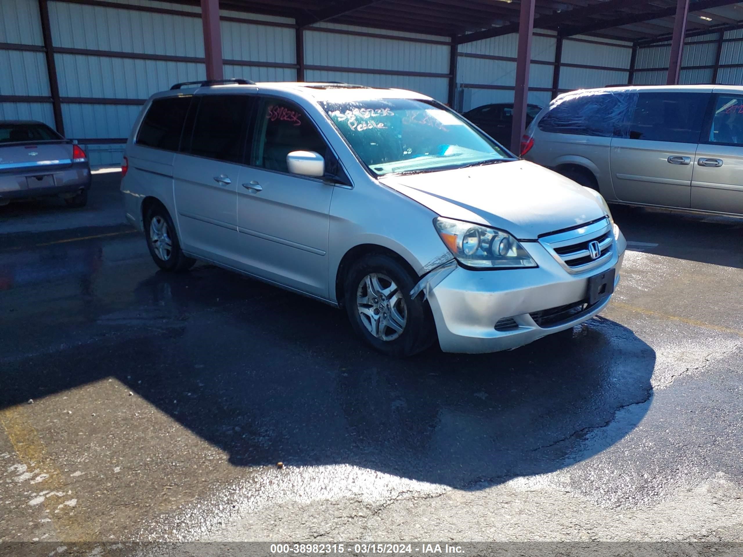 honda odyssey 2006 5fnrl38796b436177