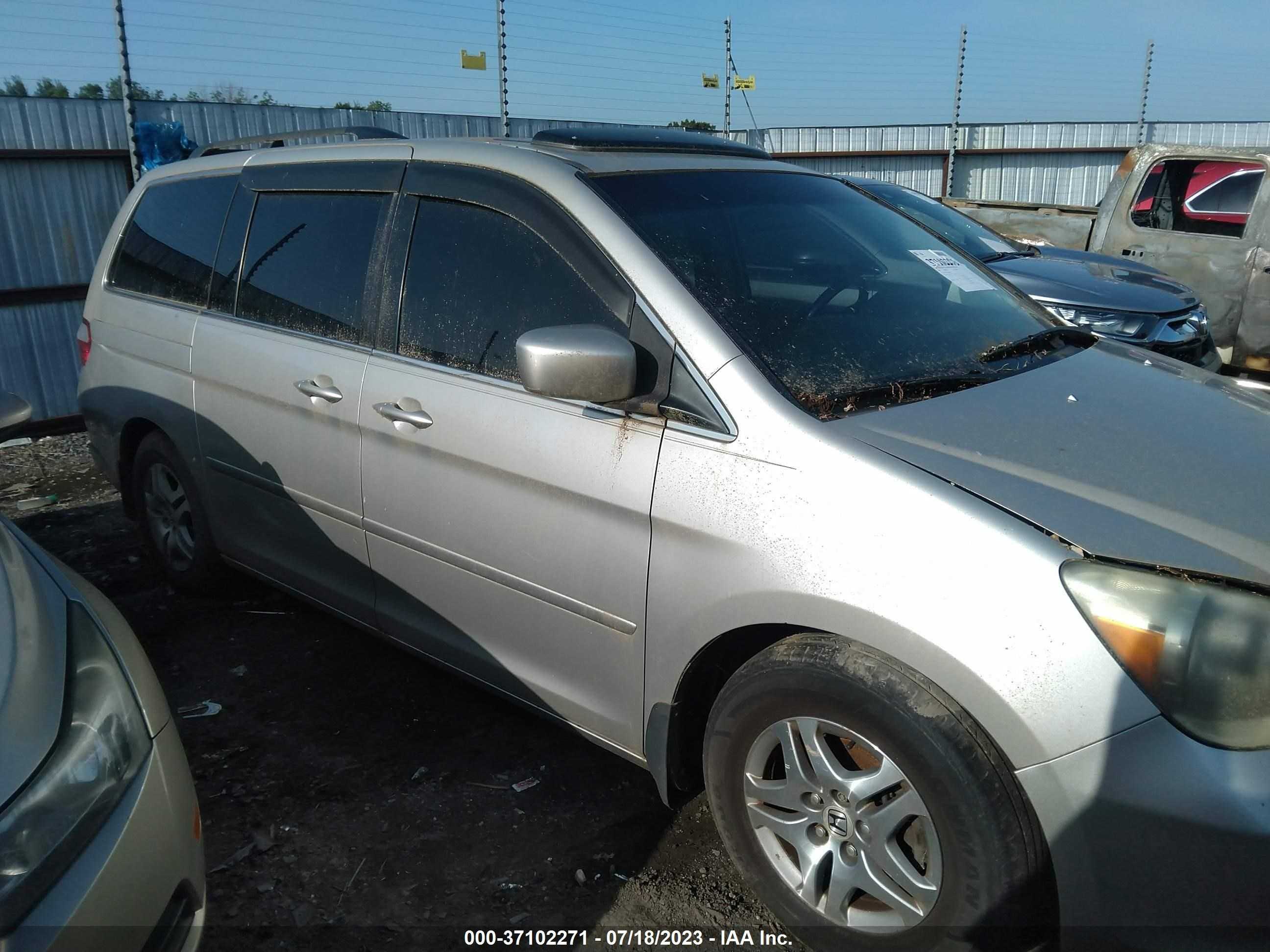 honda odyssey 2006 5fnrl38796b440956