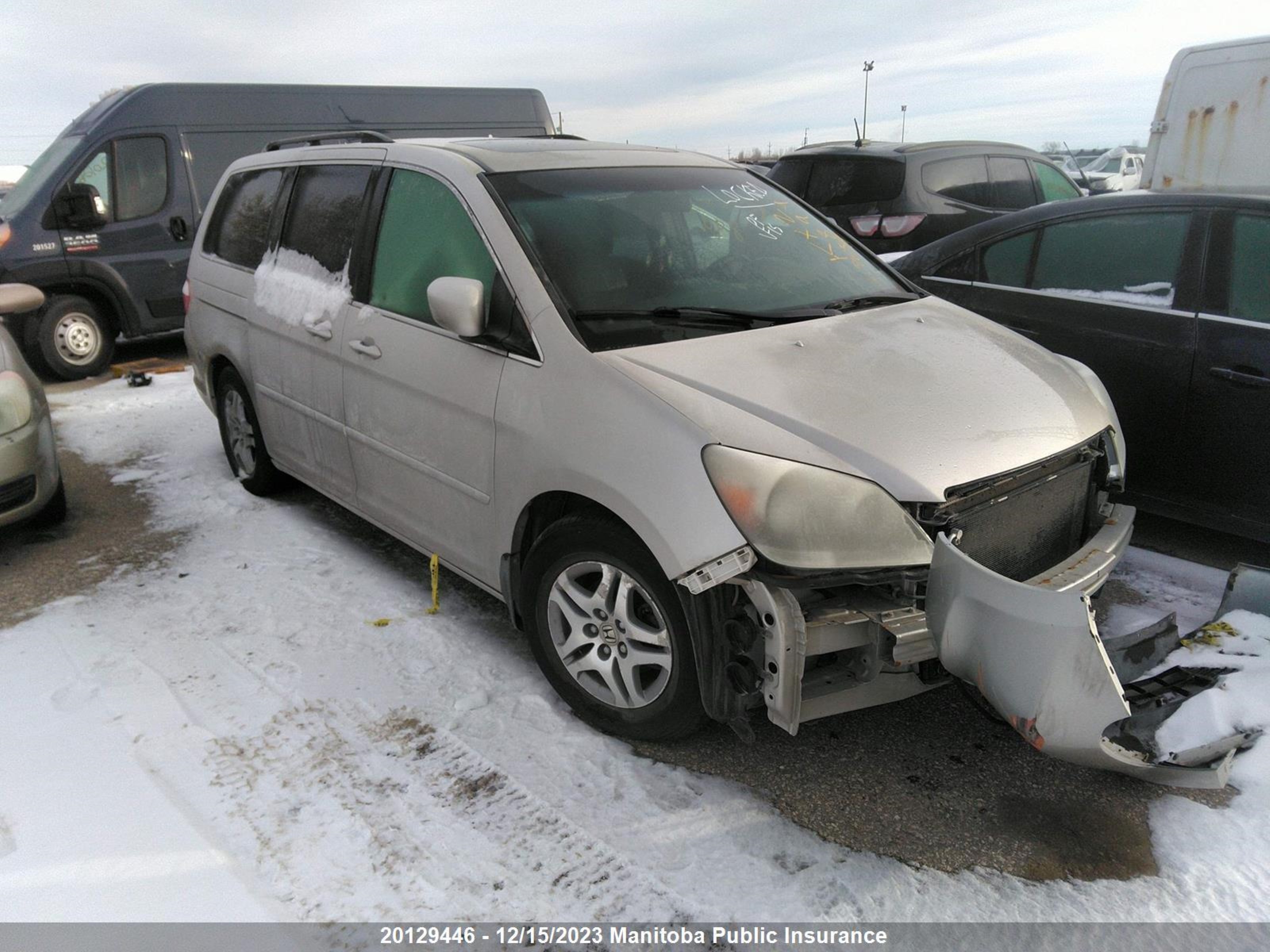 honda odyssey 2006 5fnrl38796b506597