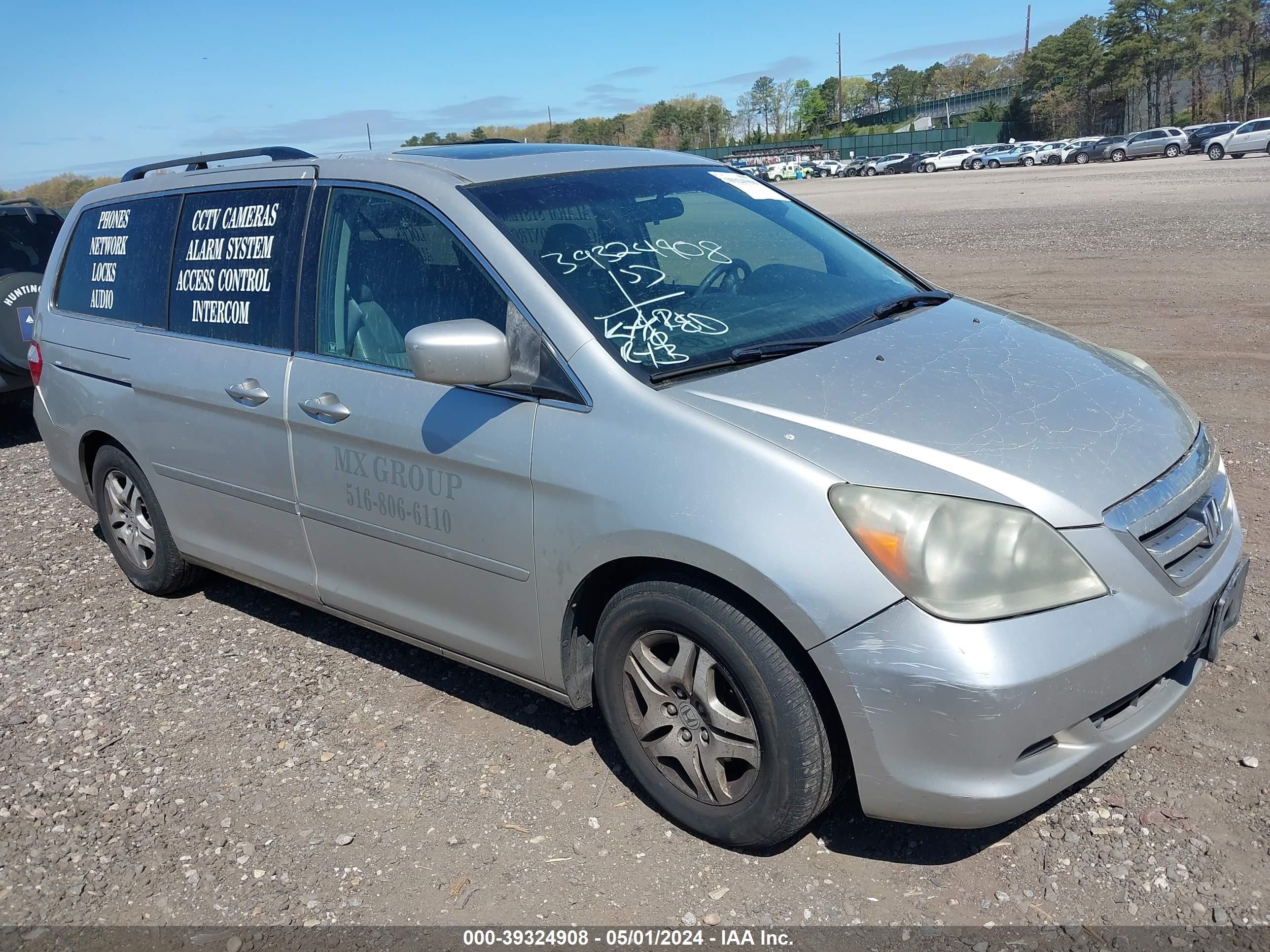 honda odyssey 2007 5fnrl38797b036556