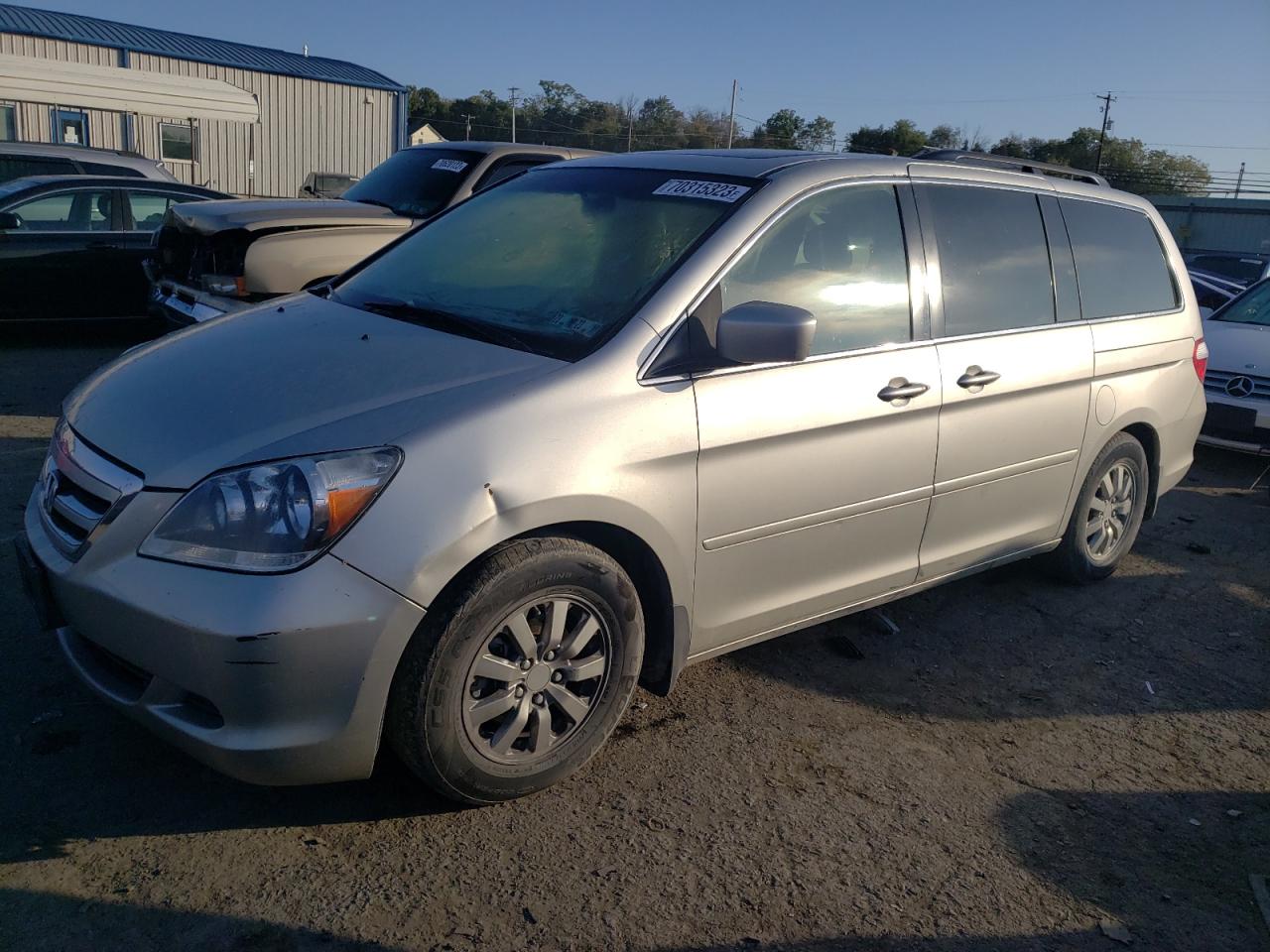 honda odyssey 2007 5fnrl38797b431336