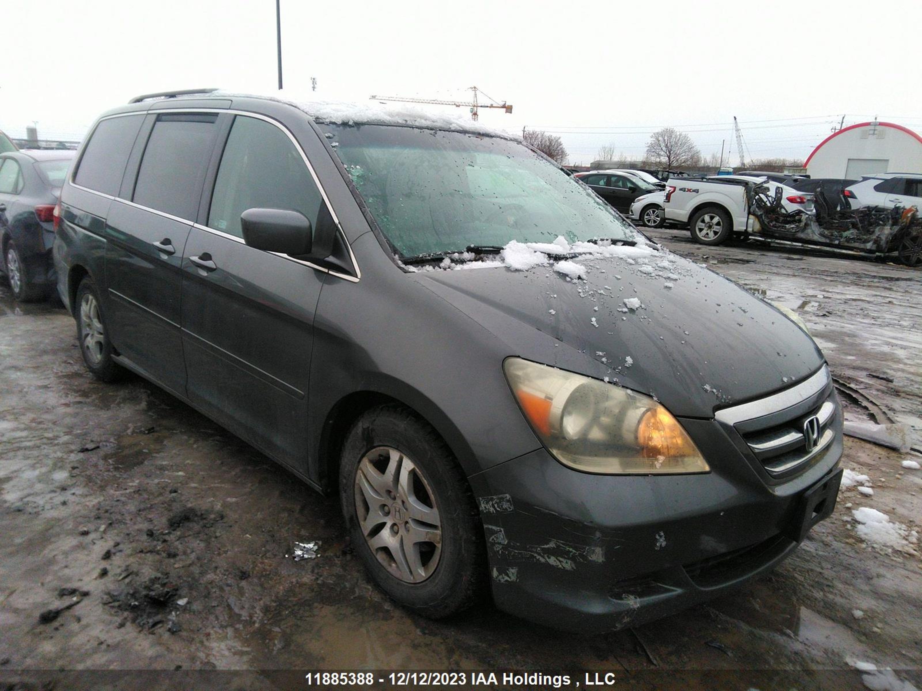 honda odyssey 2007 5fnrl387x7b506965