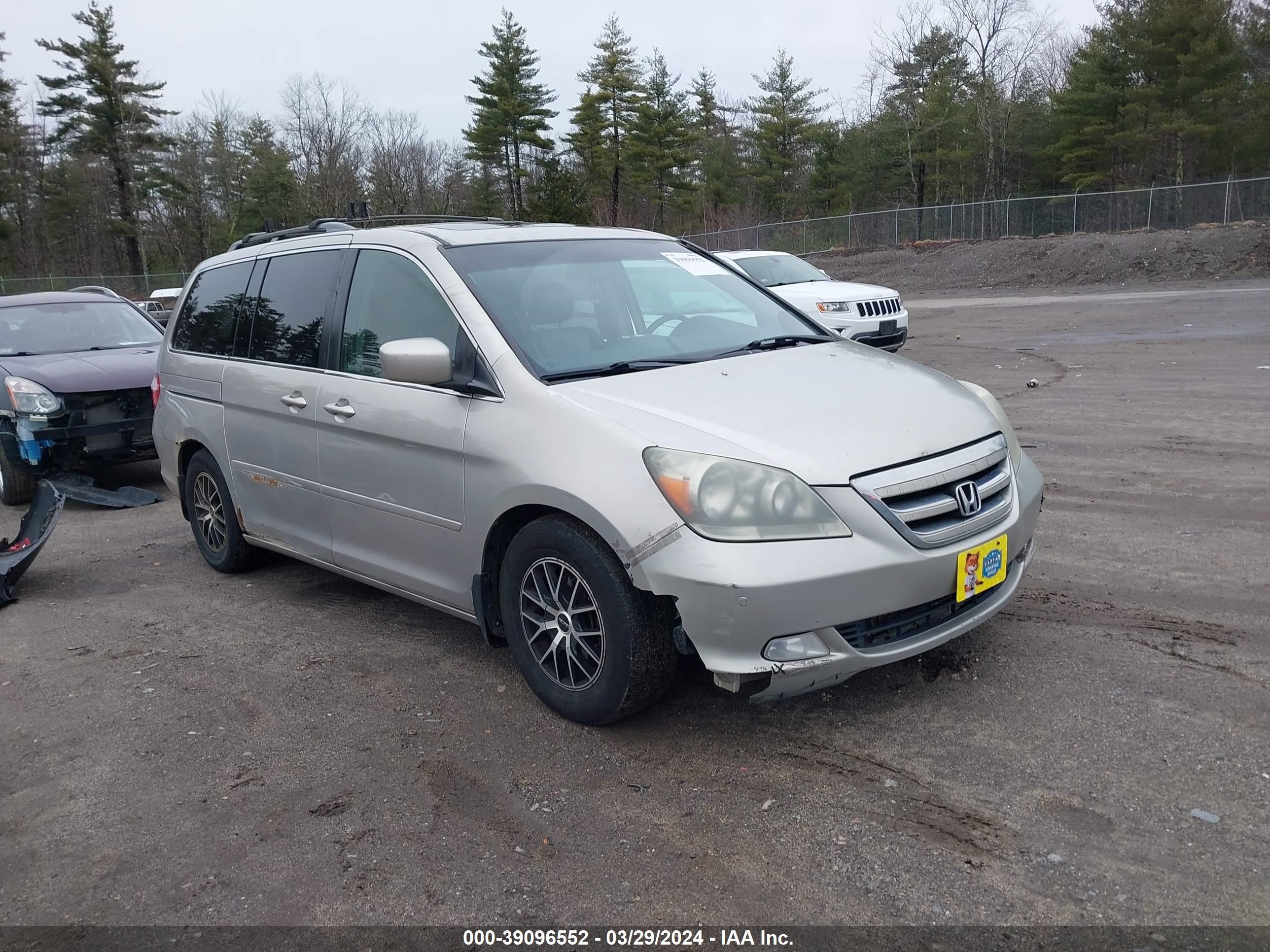 honda odyssey 2005 5fnrl38805b075820