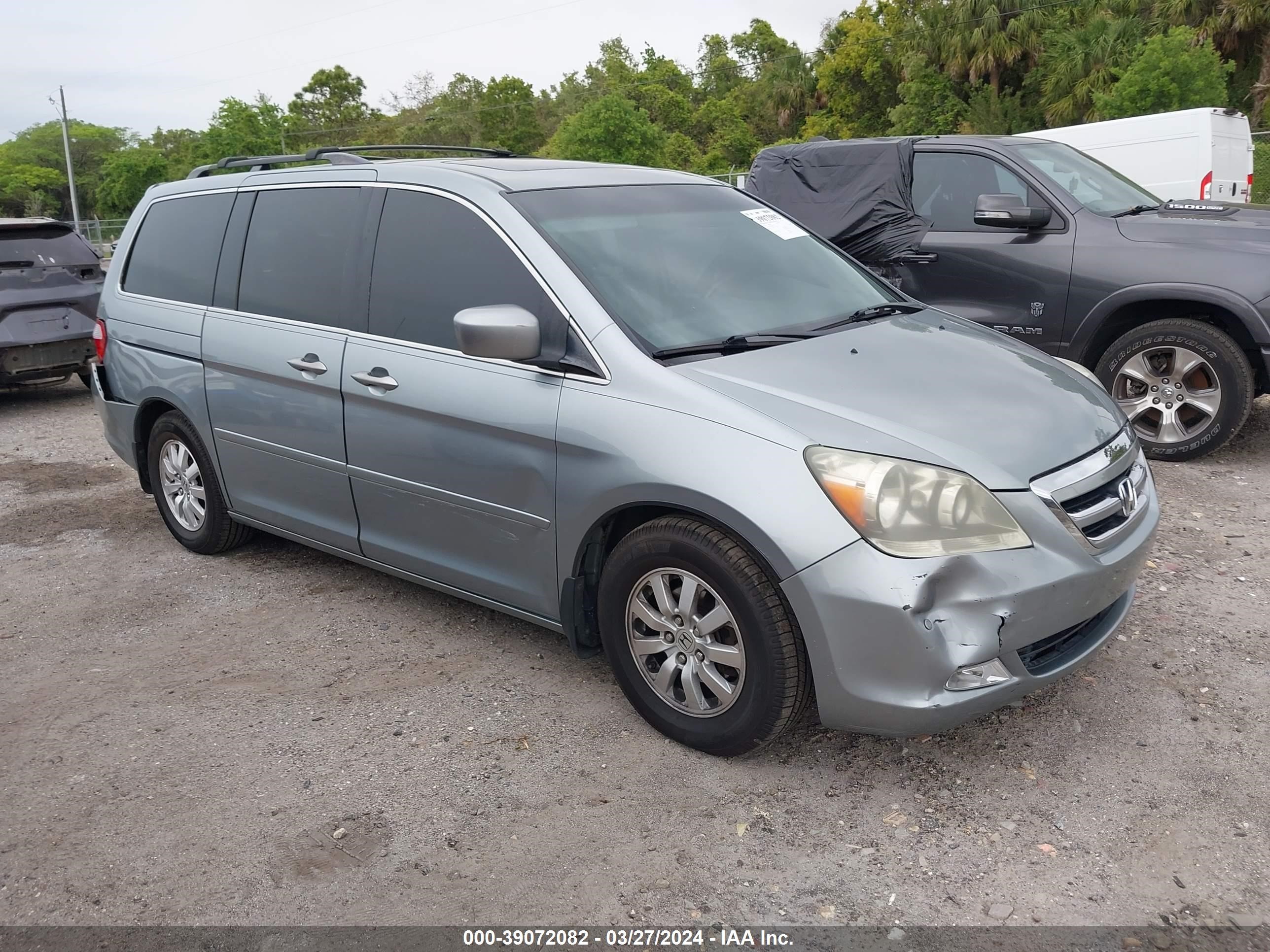 honda odyssey 2007 5fnrl38847b116503