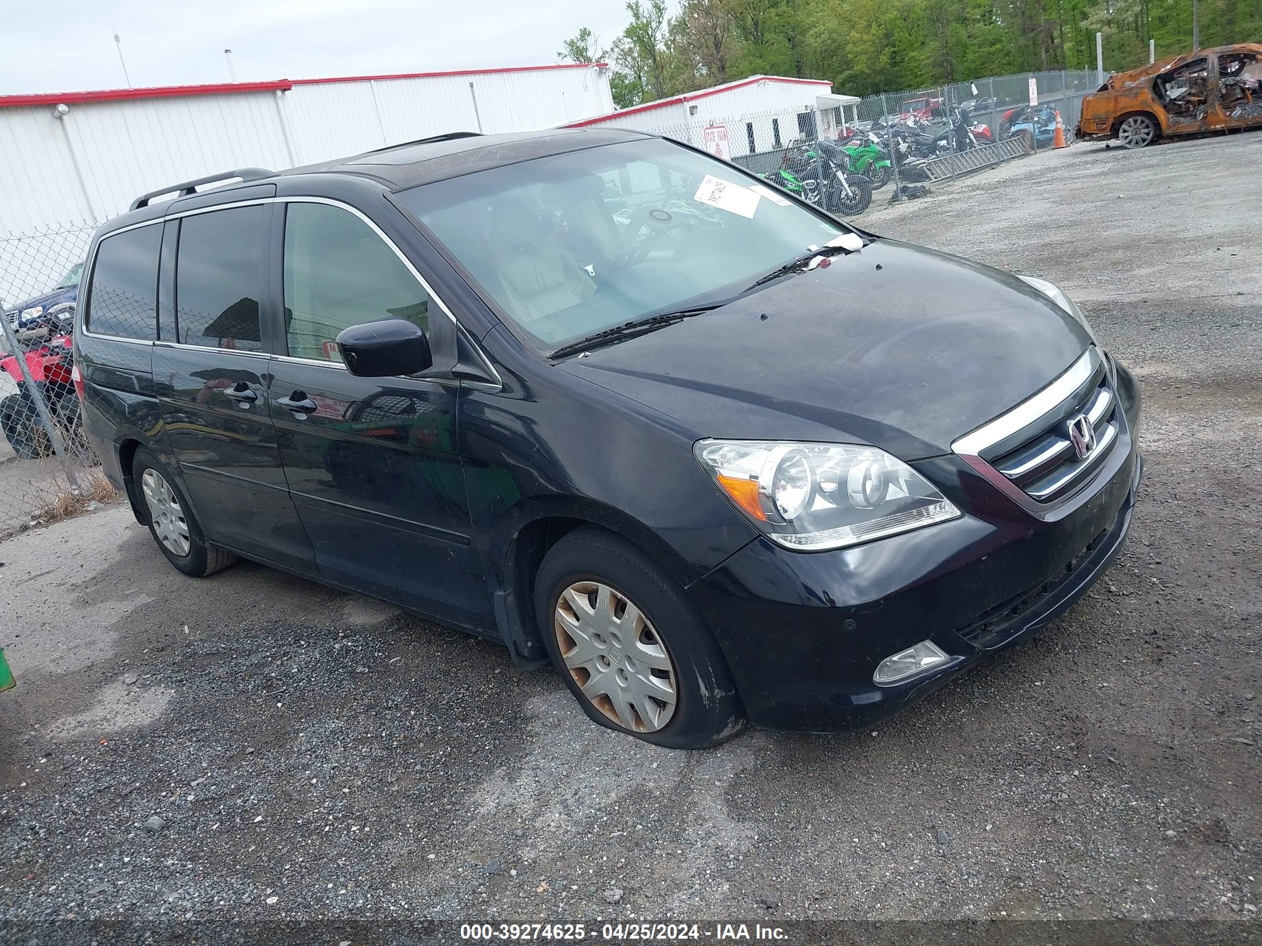 honda odyssey 2006 5fnrl38876b087271