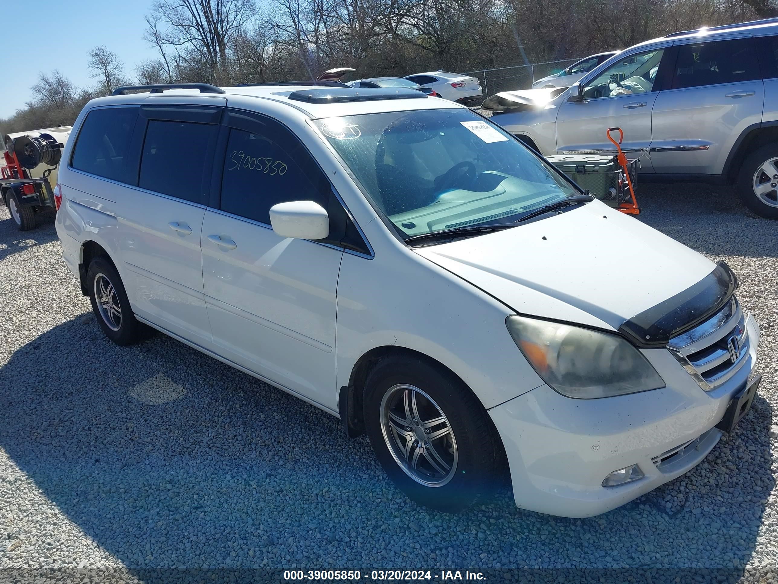 honda odyssey 2007 5fnrl38877b114745