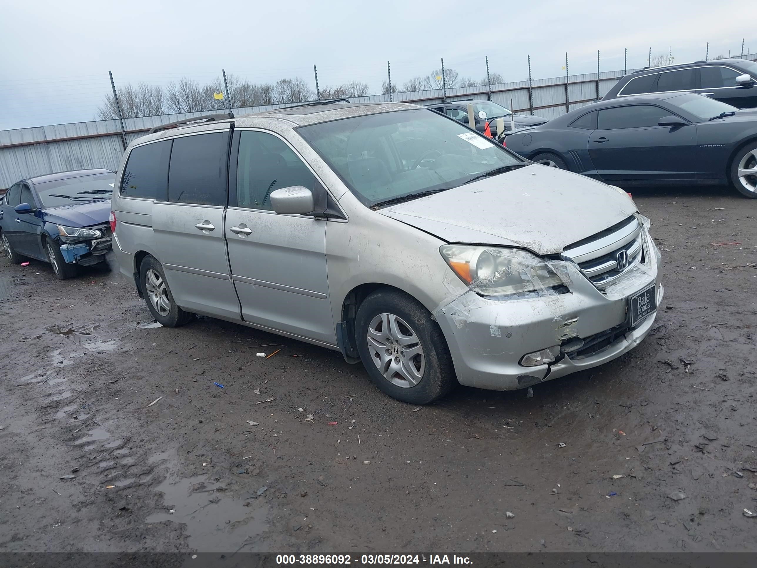 honda odyssey 2005 5fnrl388x5b130452