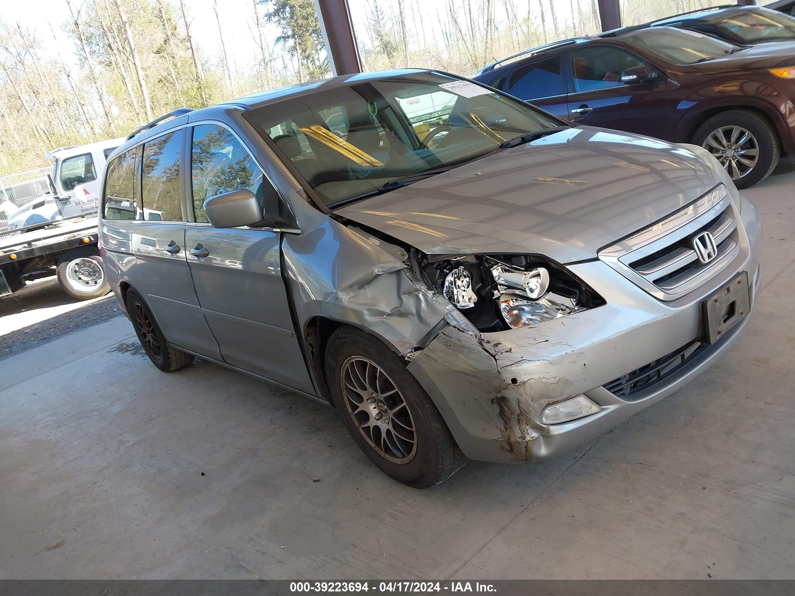 honda odyssey 2006 5fnrl388x6b070626