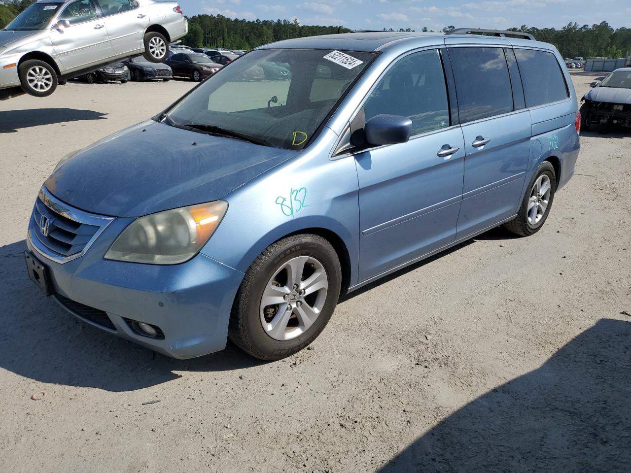 honda odyssey 2008 5fnrl38998b007481