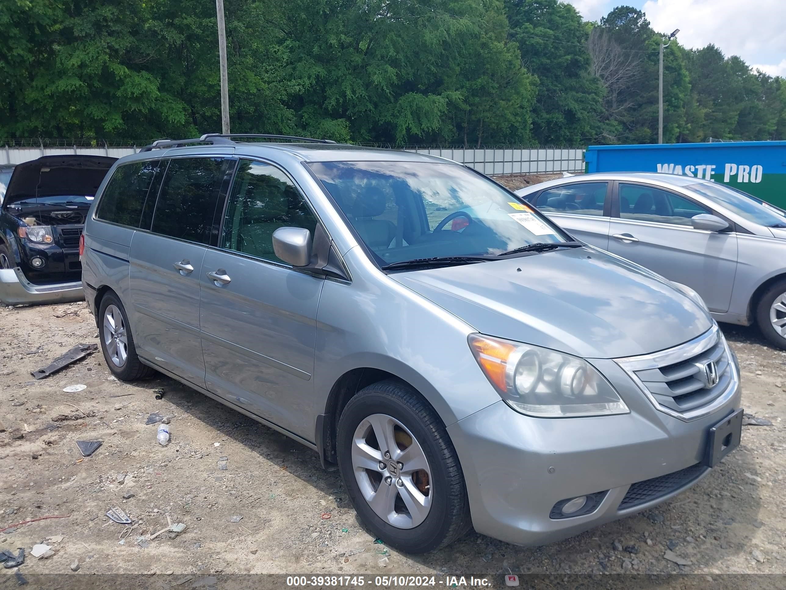 honda odyssey 2009 5fnrl38999b040384