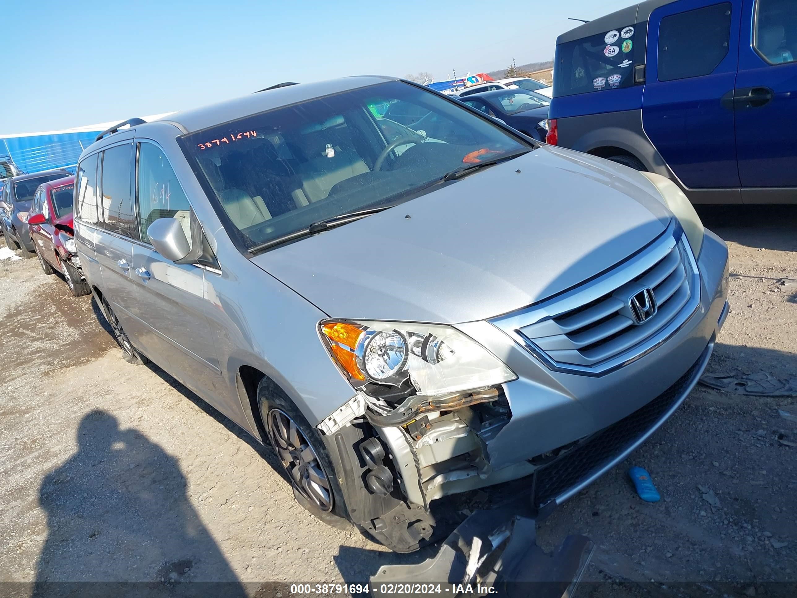 honda odyssey 2010 5fnrl3h53ab110804