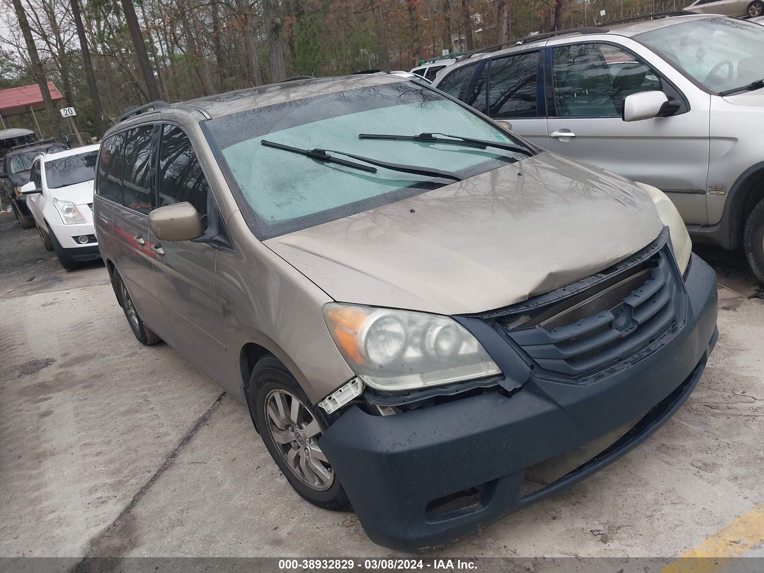 honda odyssey 2010 5fnrl3h60ab003900