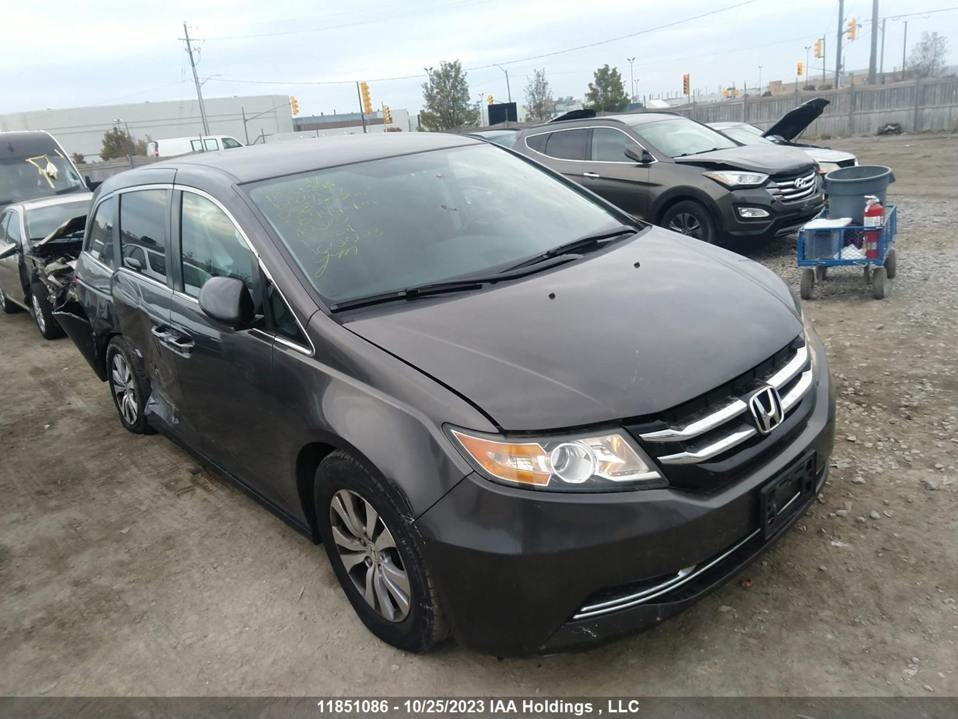 honda odyssey 2016 5fnrl5h32gb058357