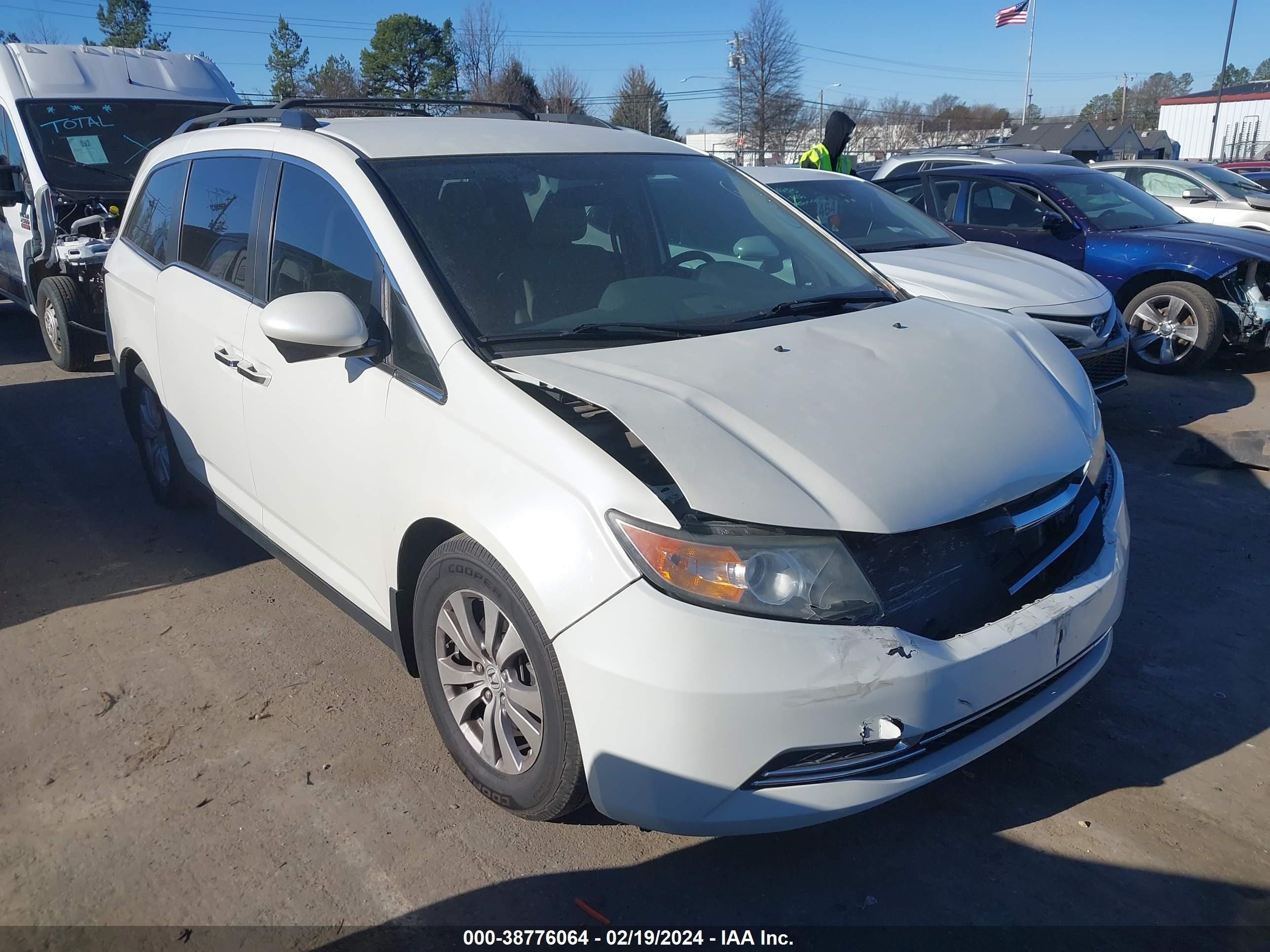 honda odyssey 2016 5fnrl5h33gb083011