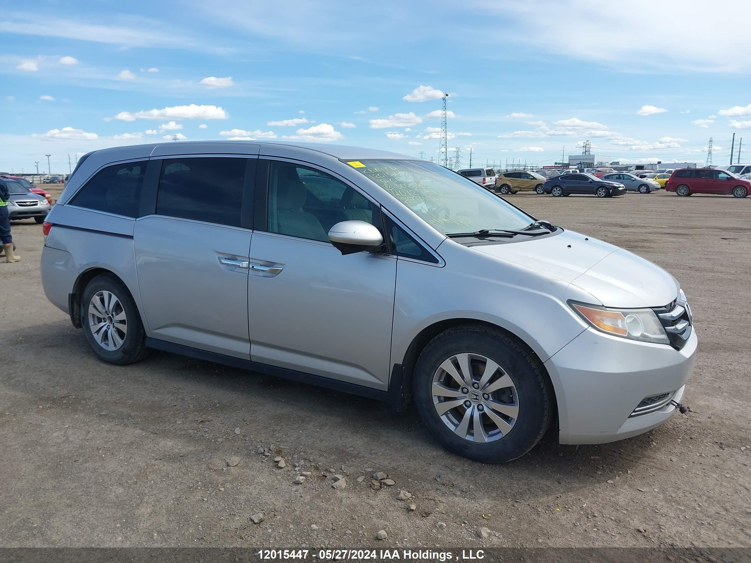 honda odyssey 2015 5fnrl5h42fb502960